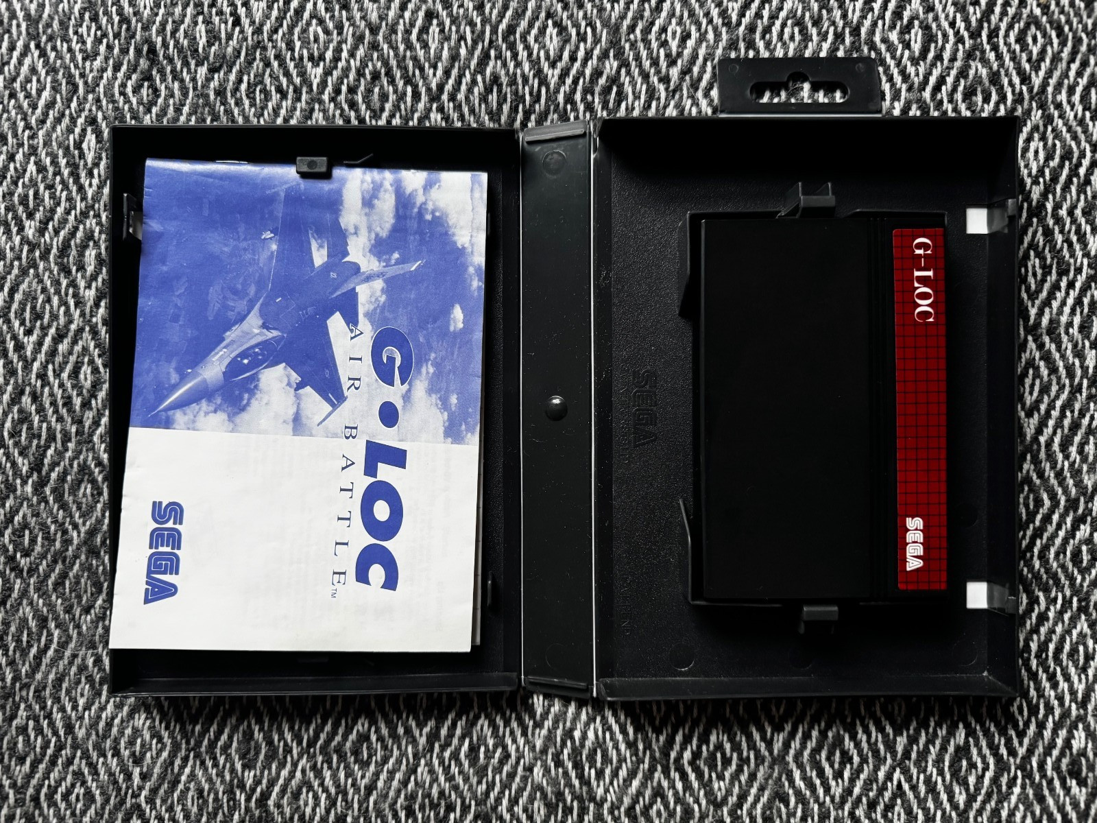 Master System G-LOC Boxed & Manual PAL REGION FREE (Works on US Consoles)
