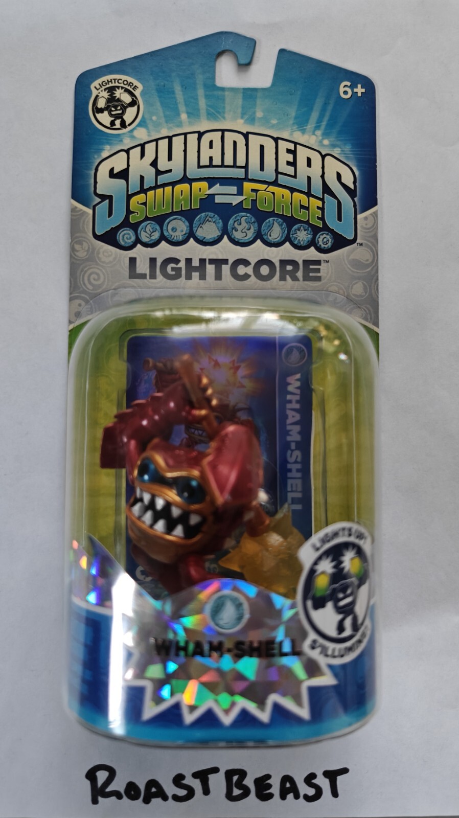 Skylanders Swap Force – Lightcore – Wham Shell – Sealed New In Box.