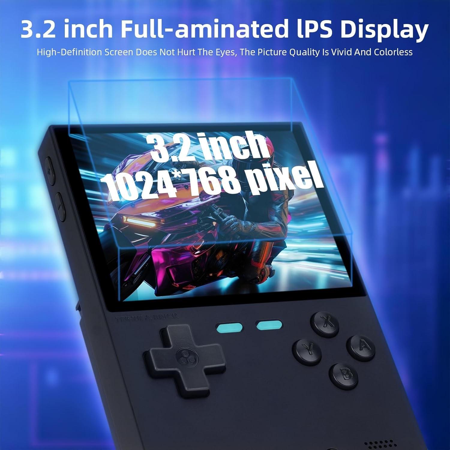 Trimui Brick WiFi Multiplayer Handheld 3.2 Red 64GB