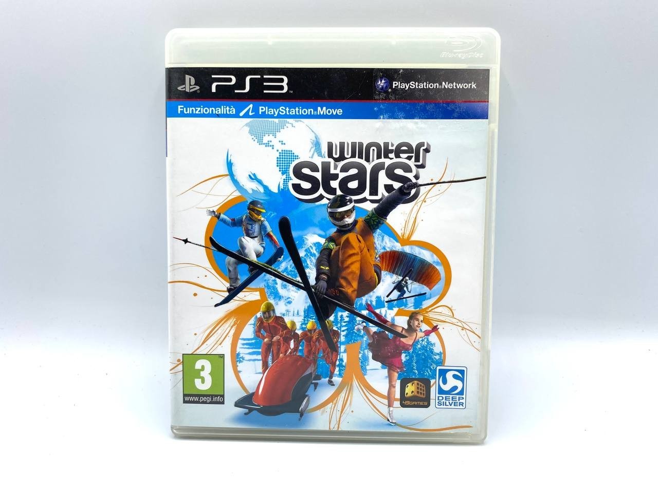 Game Winter Stars sony PLAYSTATION PS3 2011 Complete Working Italian