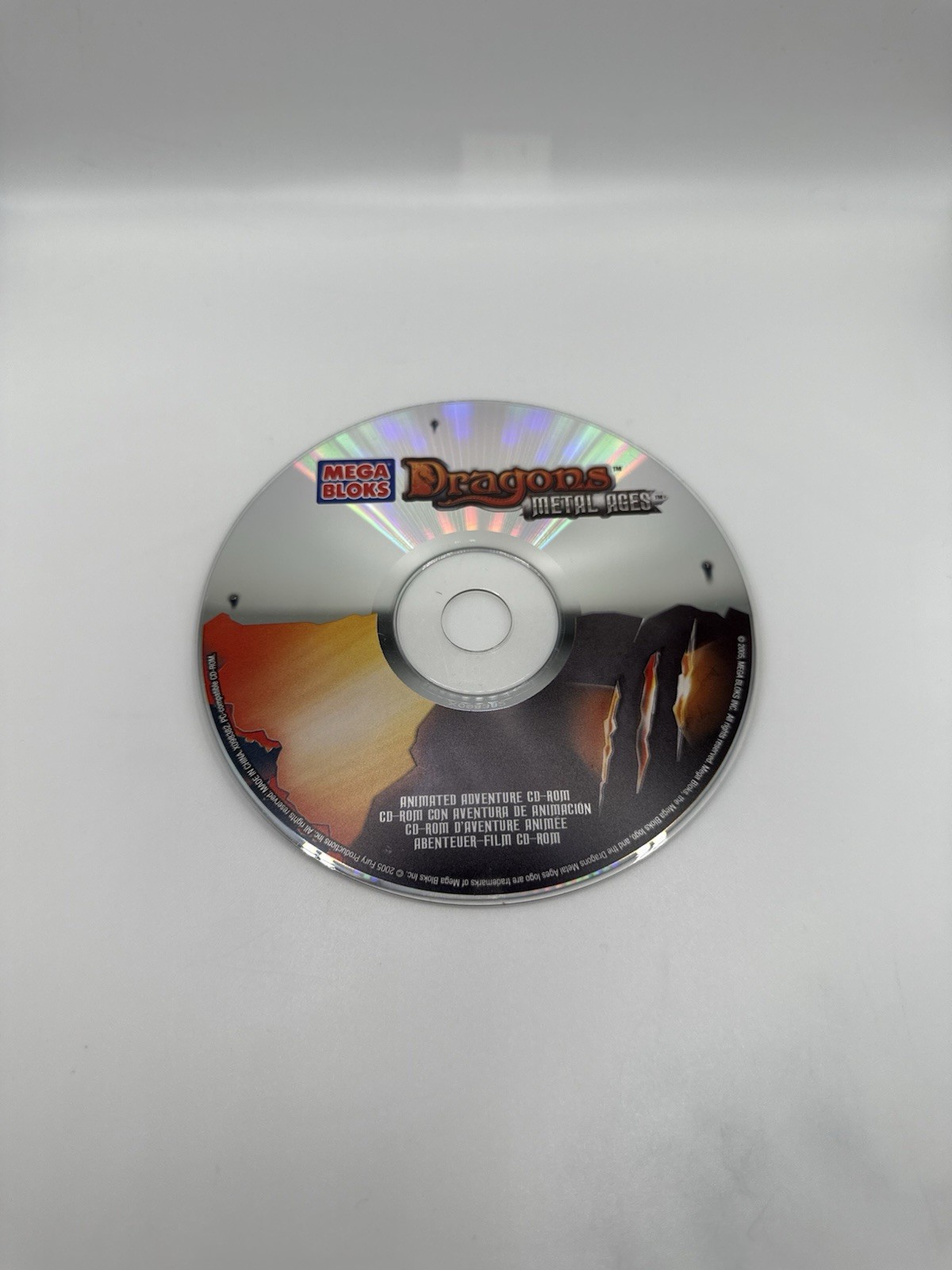 Mega Bloks – DRAGONS METAL AGES [PC CD-ROM GAME] Untested, Disc only