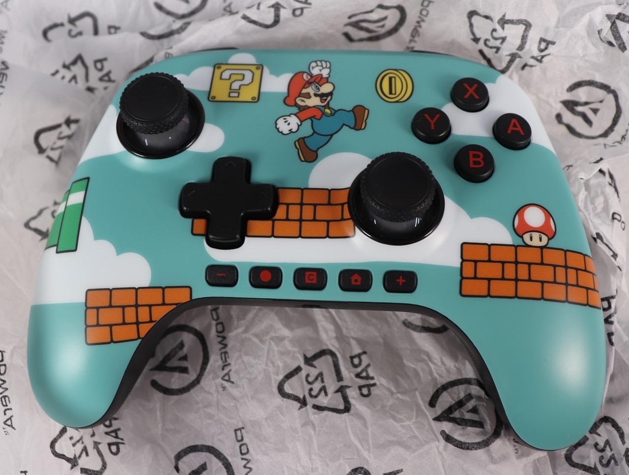 Nintendo Switch 2 Wired Controller Super Mario PowerA Open Box
