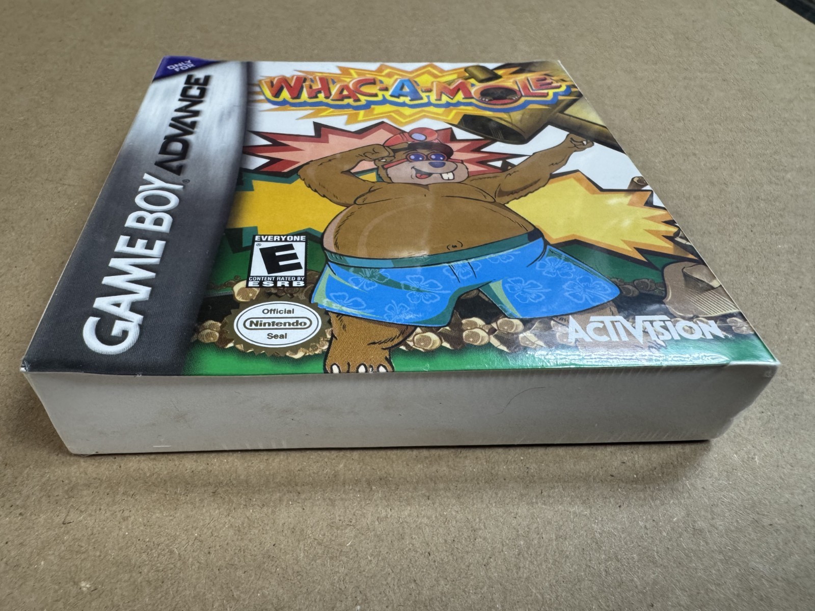 Whac-A-Mole Nintendo Game Boy Advance GBA New Factory Sealed