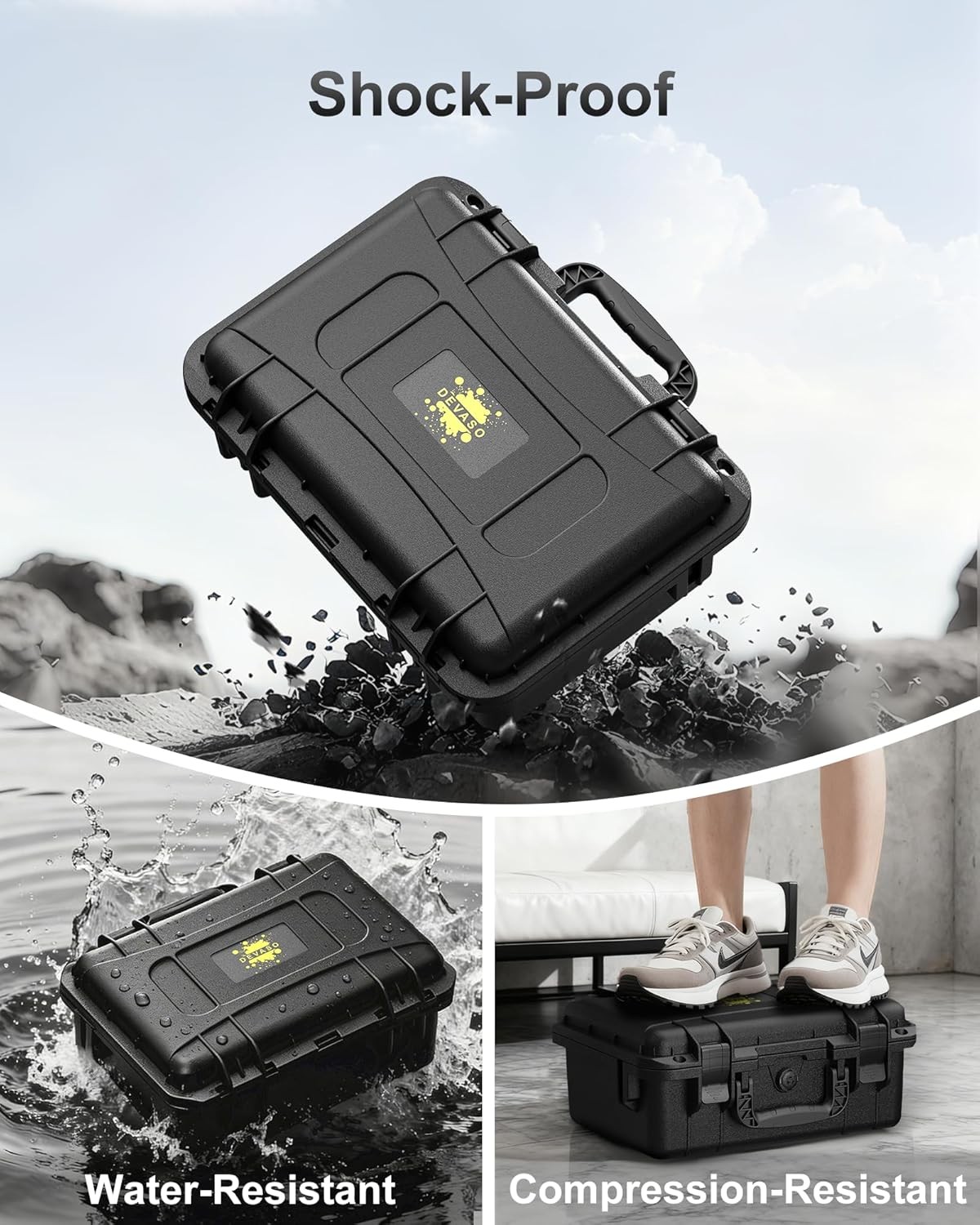 Waterproof Hard Shell Storage Case For Nintendo Switch OLED Console & Controller