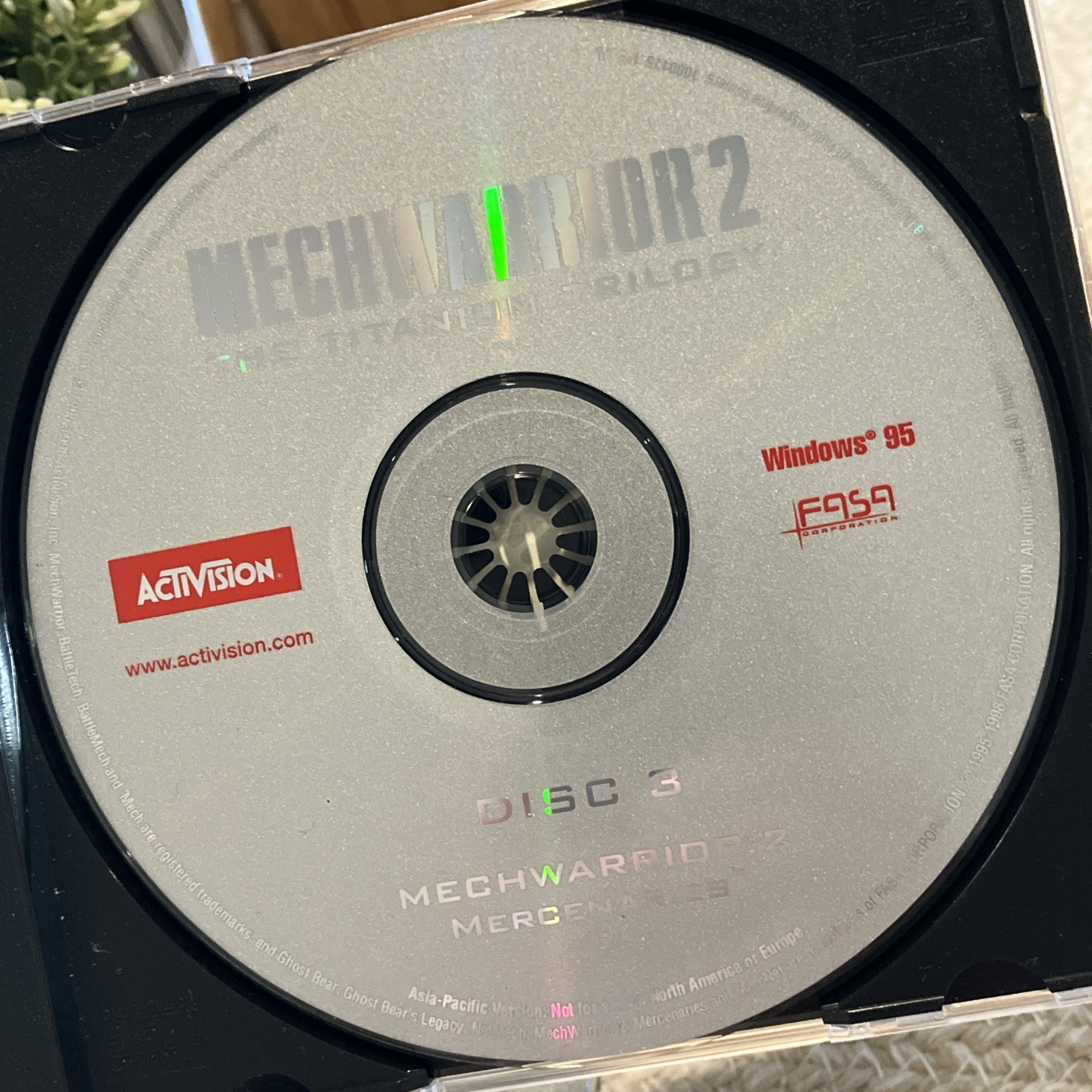 MechWarrior 2 Titanium Trilogy Edition ACTIVISION PC RARE!!