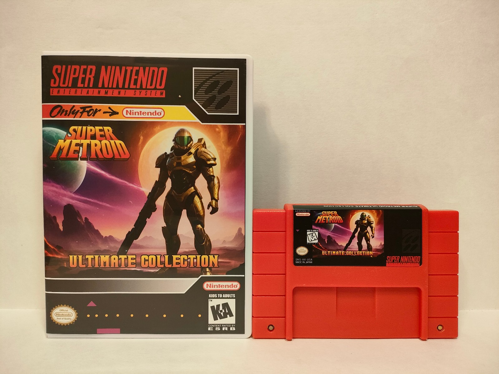 Super Metroid Ultimate Collection for Super Nintendo SNES