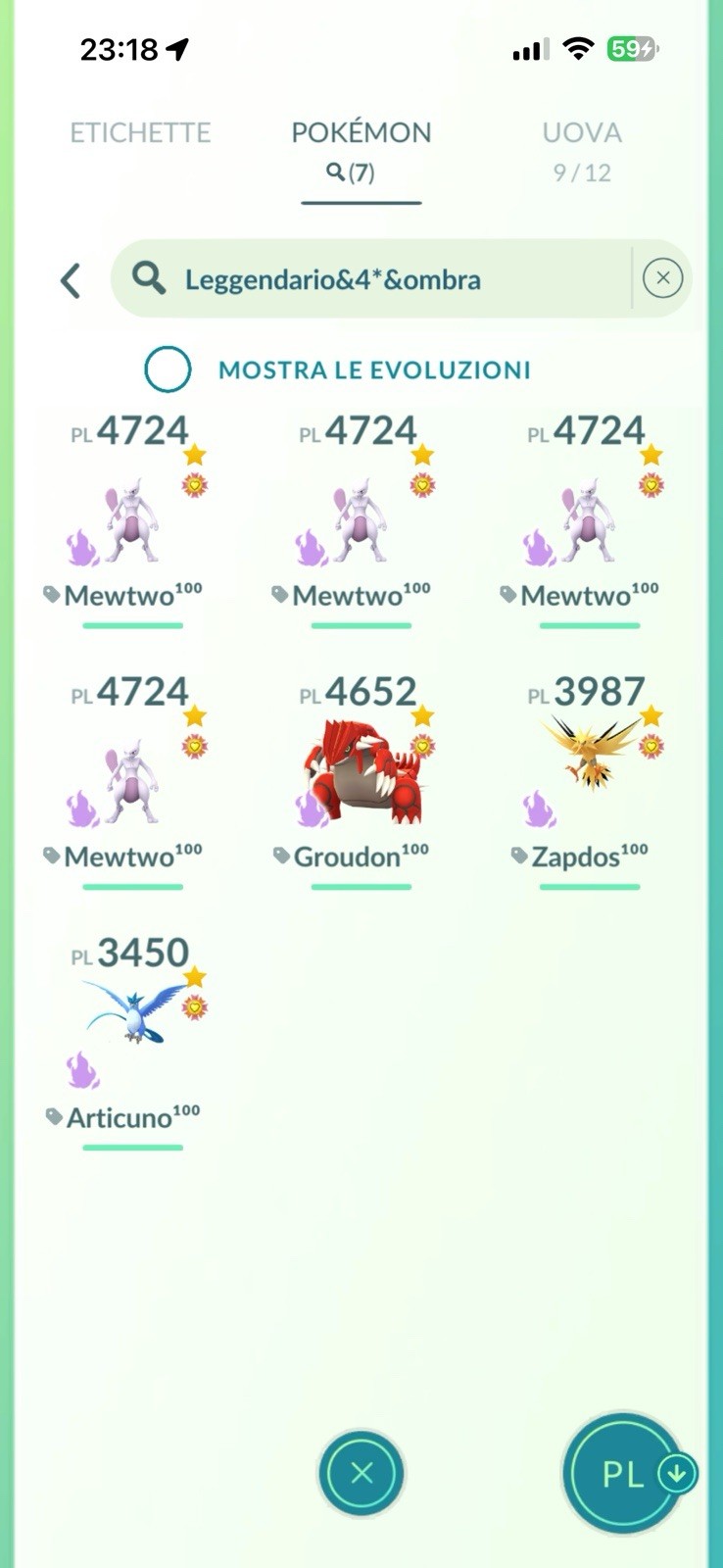 Pokemon Go Accont VIP 🔥1.5 billion stardust🔥✨4 MEWTWO100 SHADOW✨