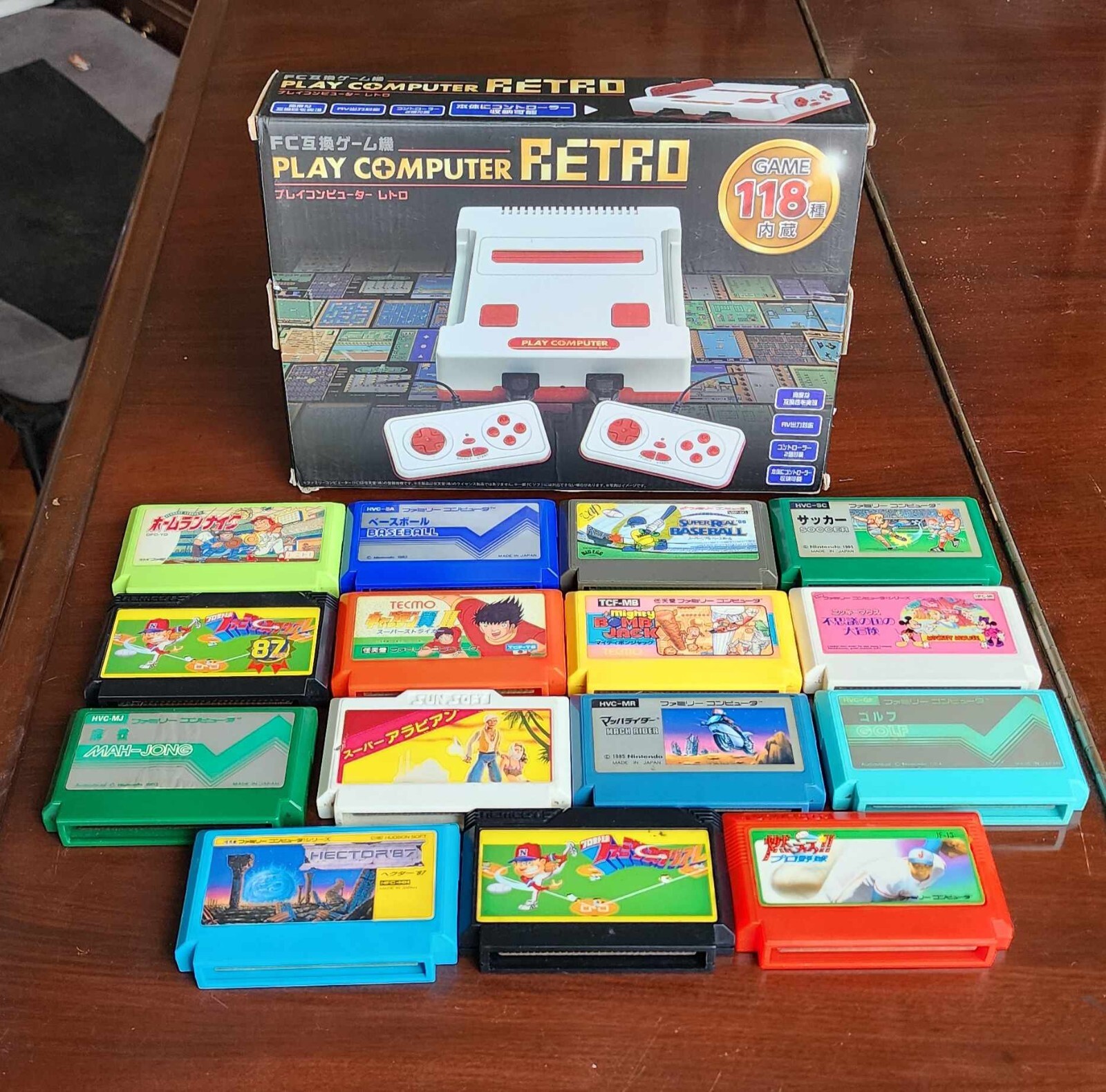 Play computer retro FC Famicom compatible machine USB power w japan games