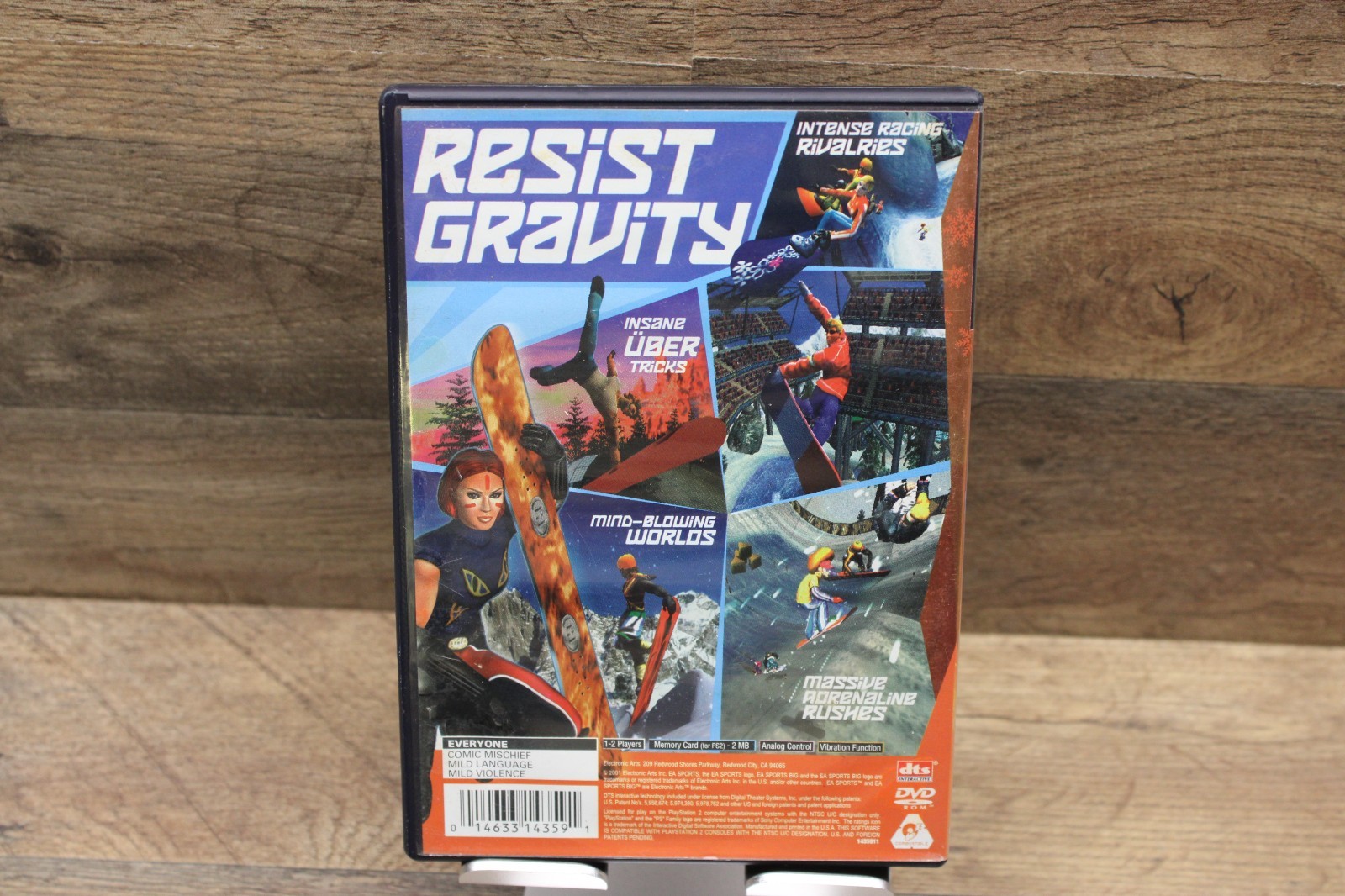 SSX Tricky (PlayStation 2) Video Game with Case Tested & Working