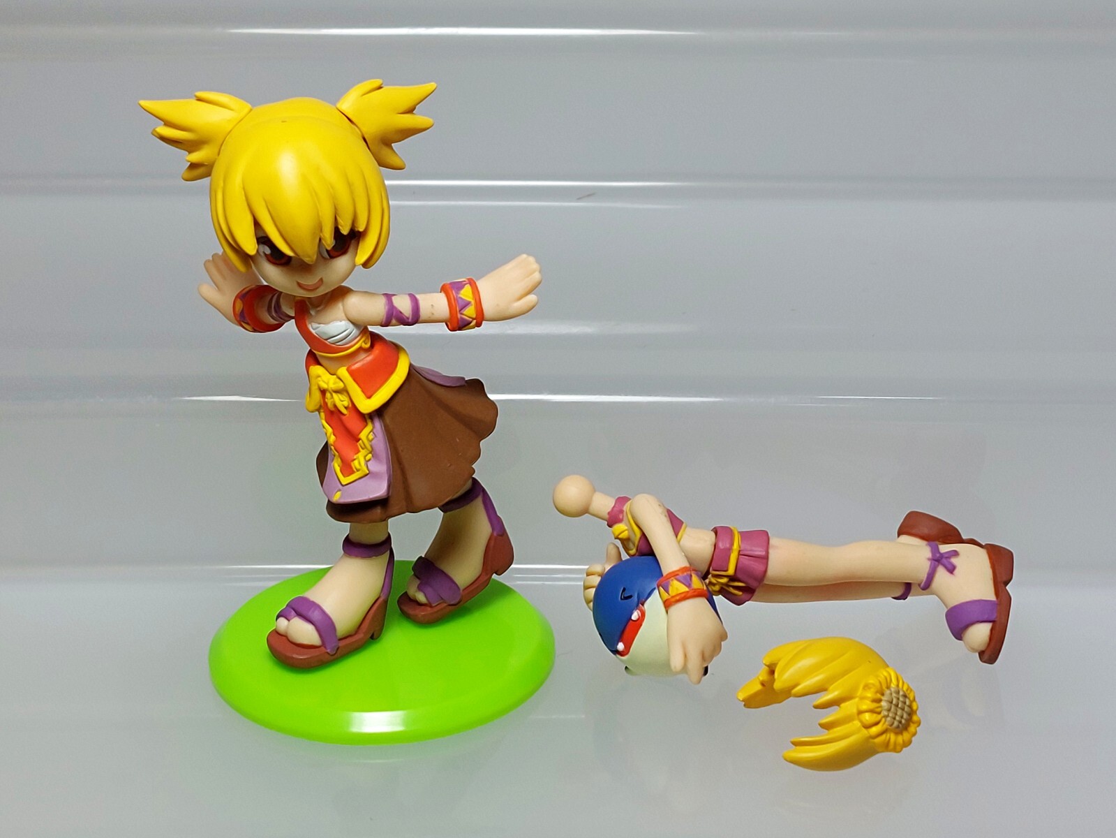 Game Characters Sukatto Golf Pangya Lolo Lola Dolfini Figure MegaHouse R08 3.2in