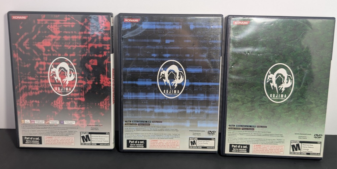 Metal Gear Solid: The Essential Collection – CIB – No Sleeve – PlayStation 2