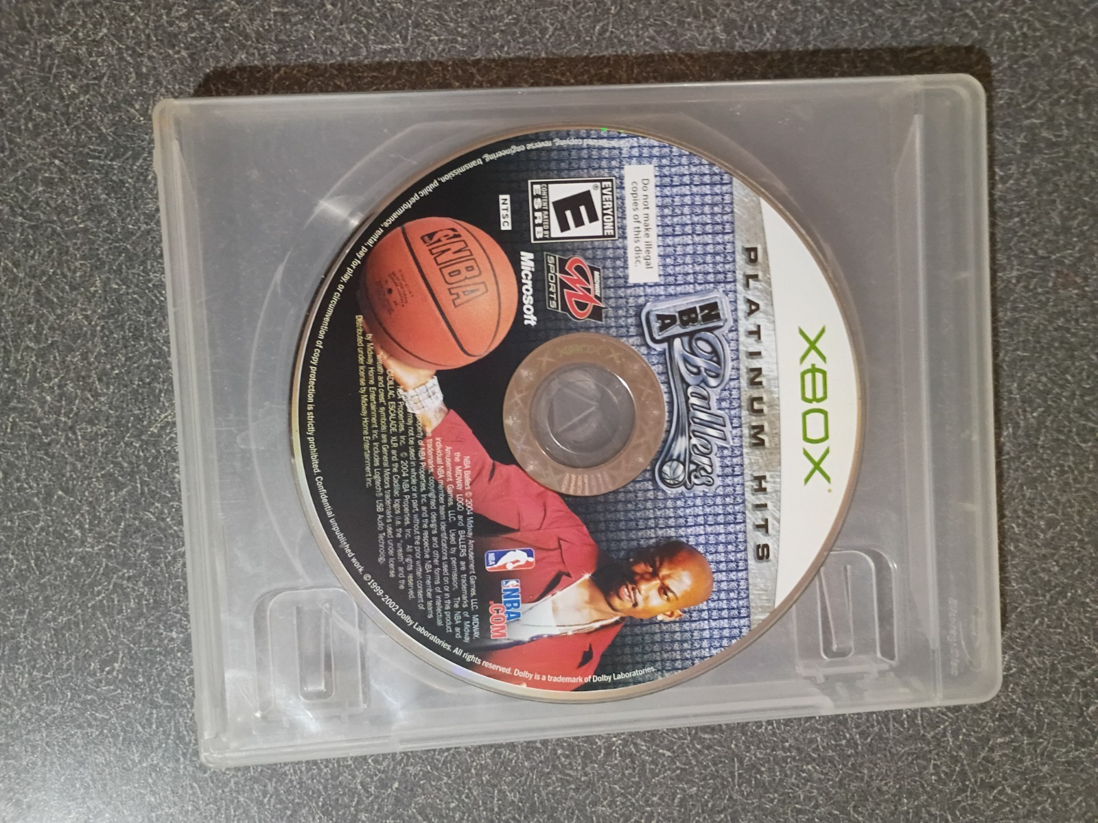 Microsoft NBA Ballers Platinum Hits Xbox NTSC-U/C Sports 2004