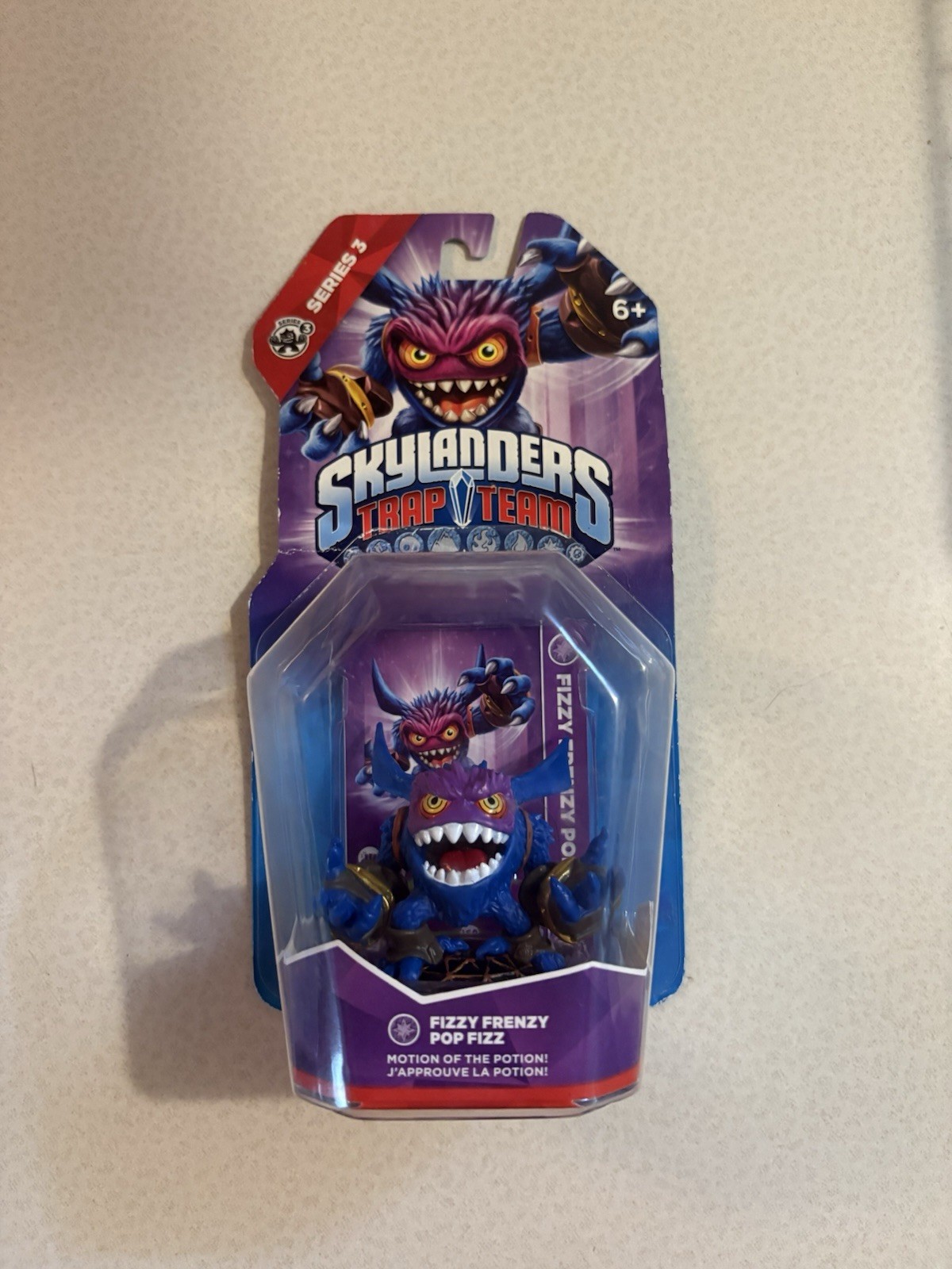 NIB RARE skylander fizzy frenzy pop fizz trap team !