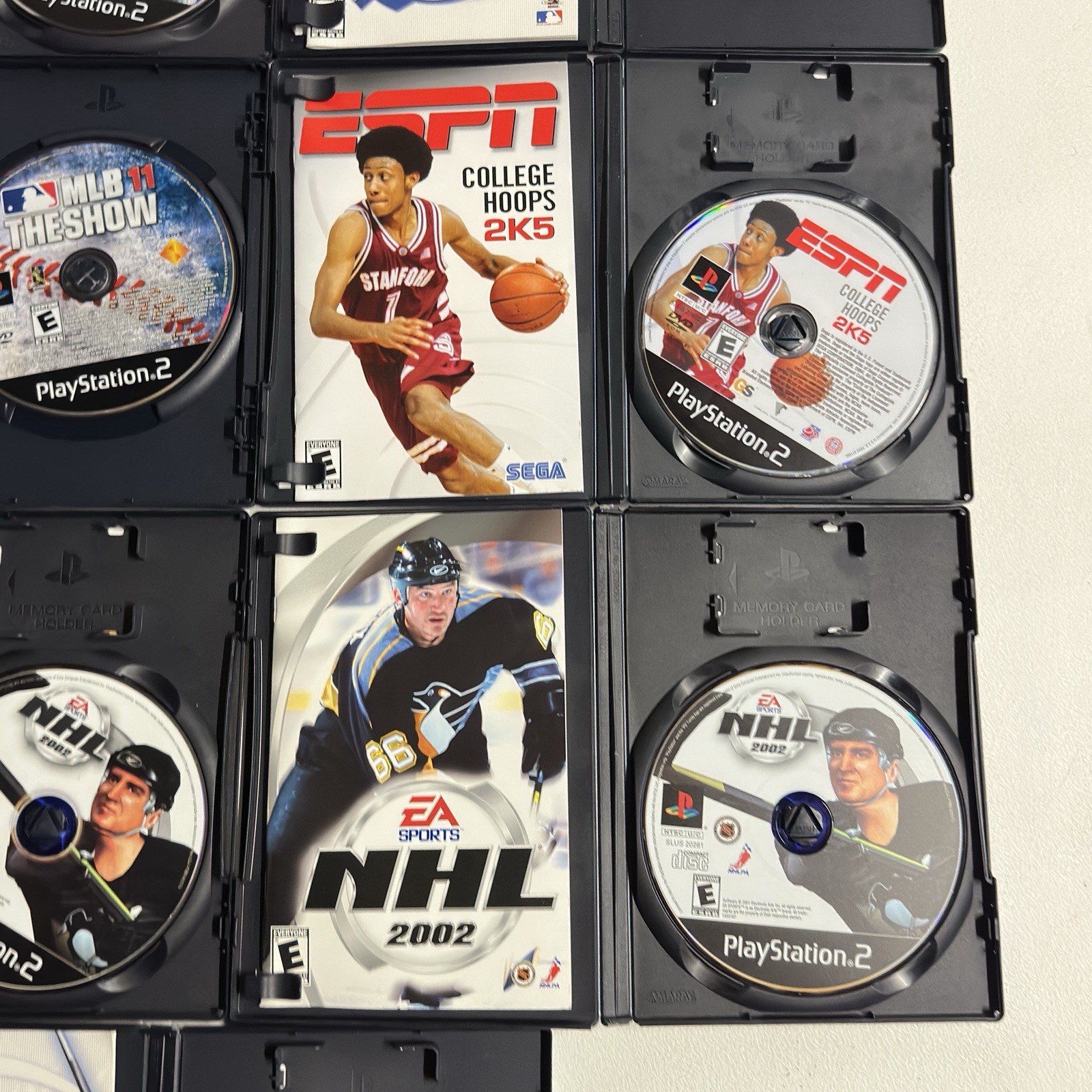Sony Playstation 2, PS2 Video Games Lot of Mixed Sports