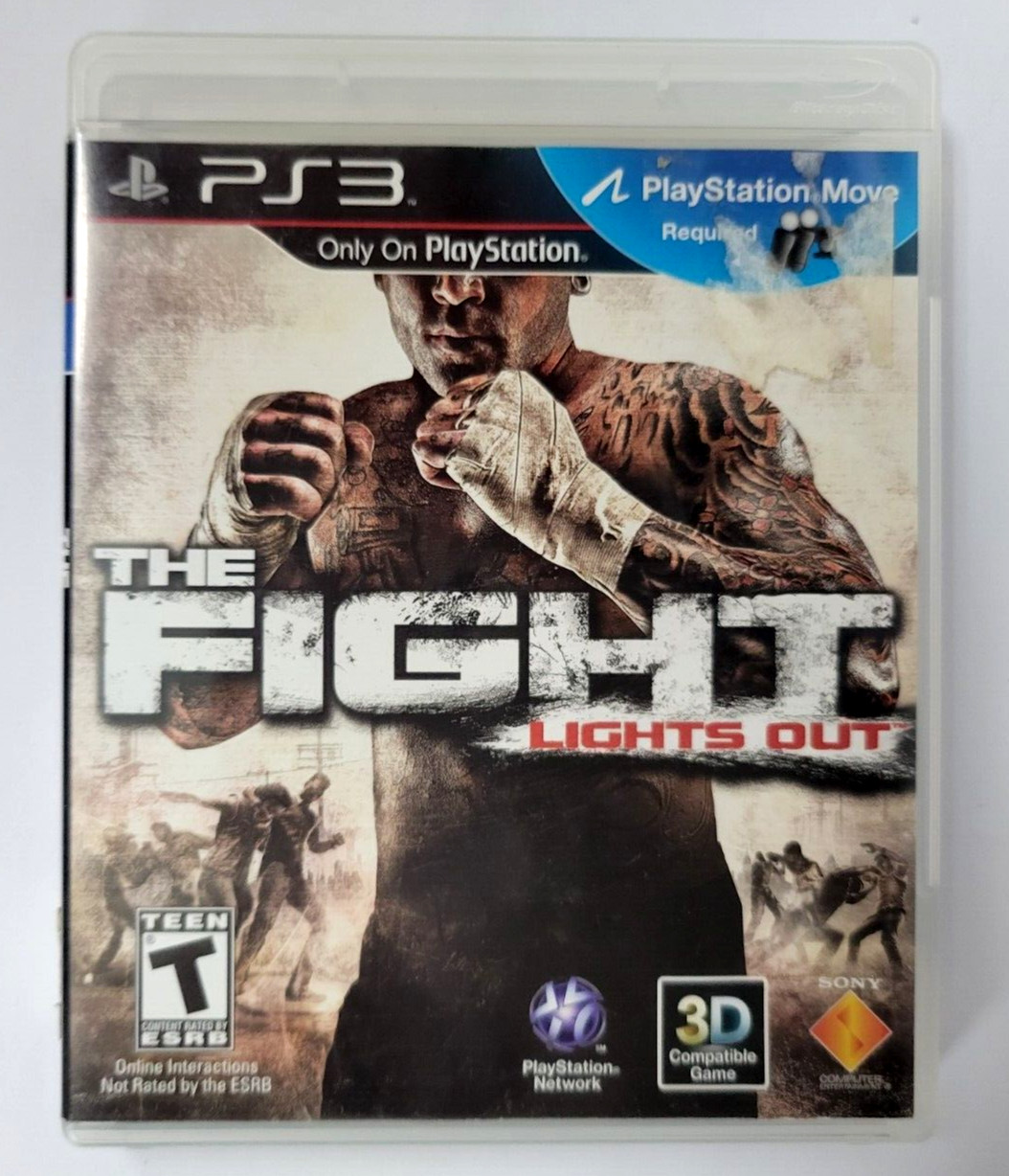 The Fight Lights Out COMPLETE Sony PS3 Video Games Fighter Arcade