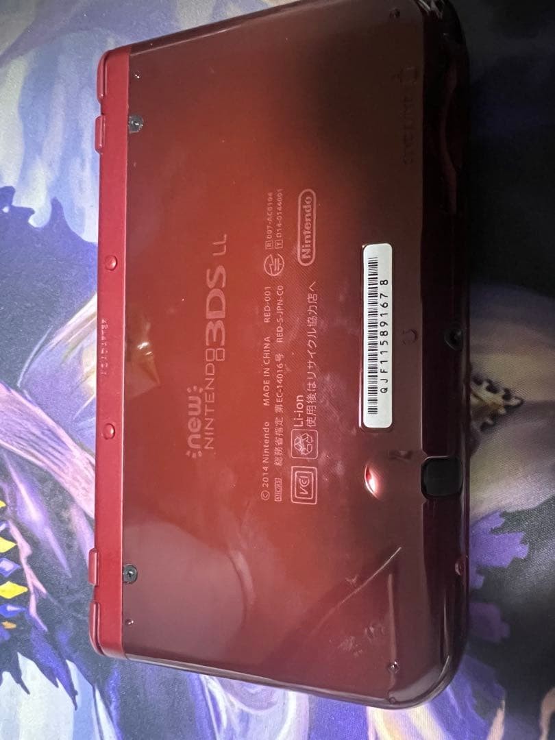 3DS/2DS/DS Nintendo3Ds Ll Metallic Red Body New3Dsll Japan