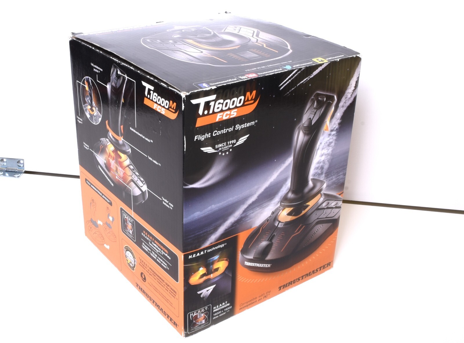THRUSTMASTER T.16000M FCS Flight Stick For Ecosystem PC Windows 10 8 7 Vista