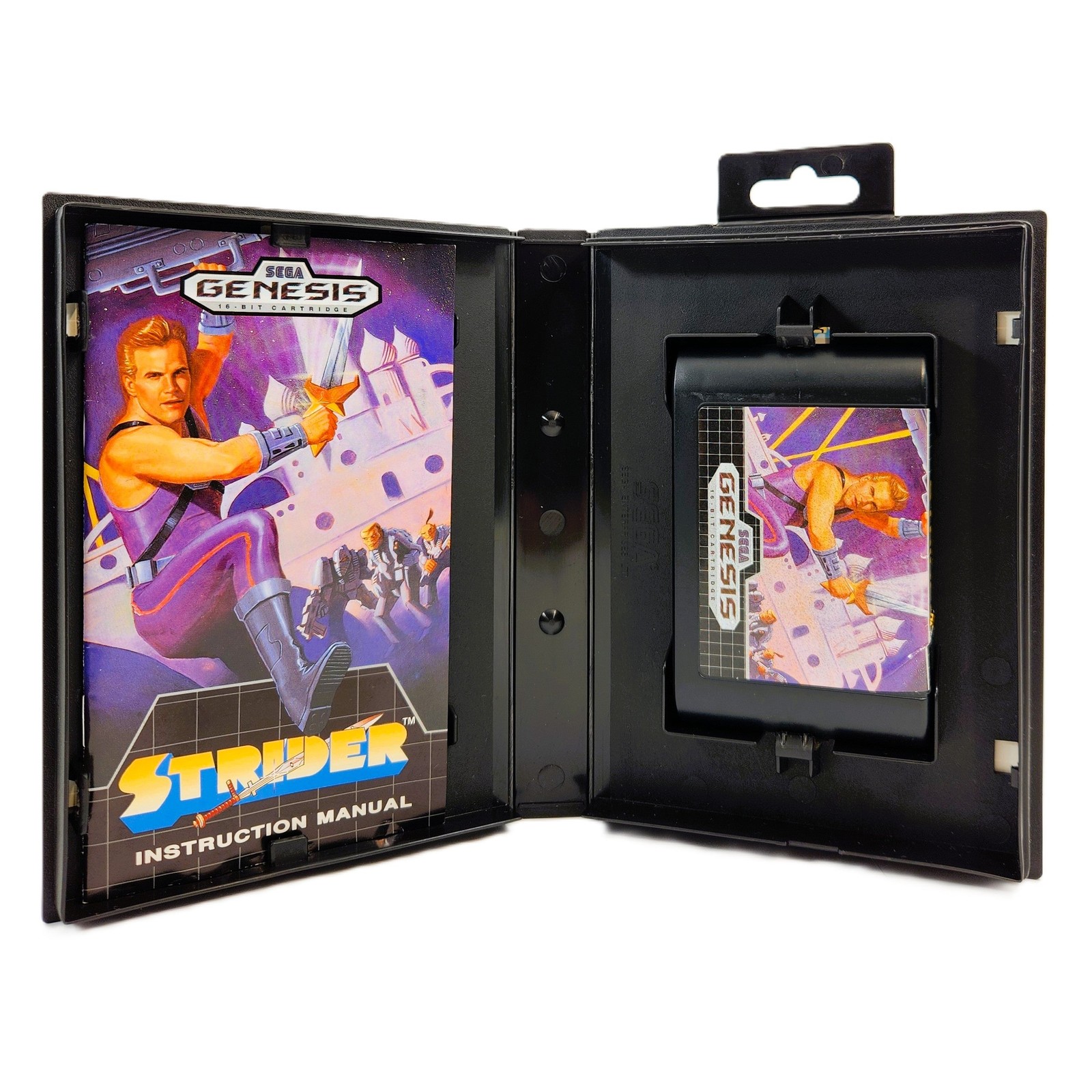 Strider – Sega Genesis (Authentic, CIB, Tested, Ships in a Box, See Notes)