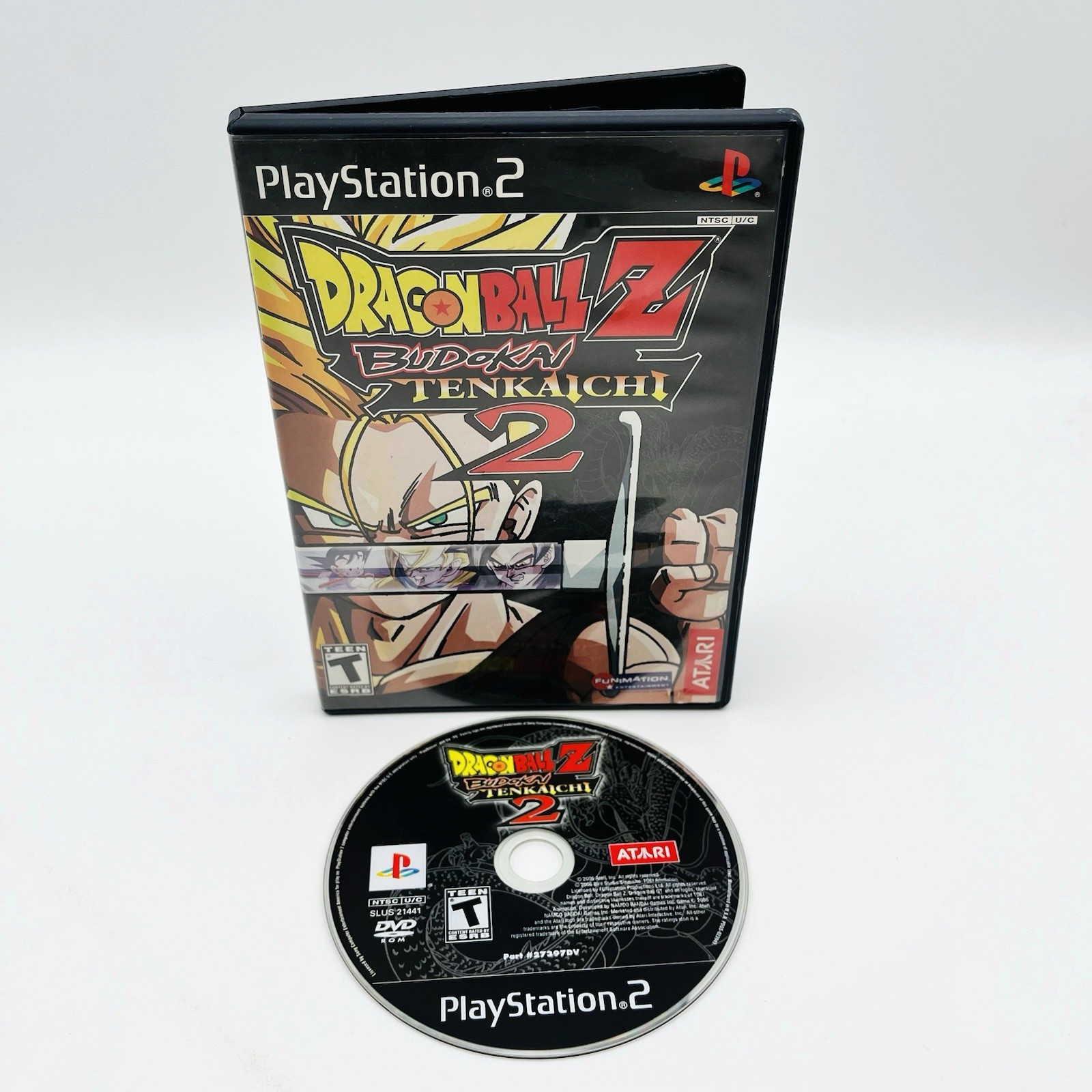 Dragon Ball Z: Budokai Tenkaichi 2 (Sony PlayStation 2 PS2) Disc & Case – Tested