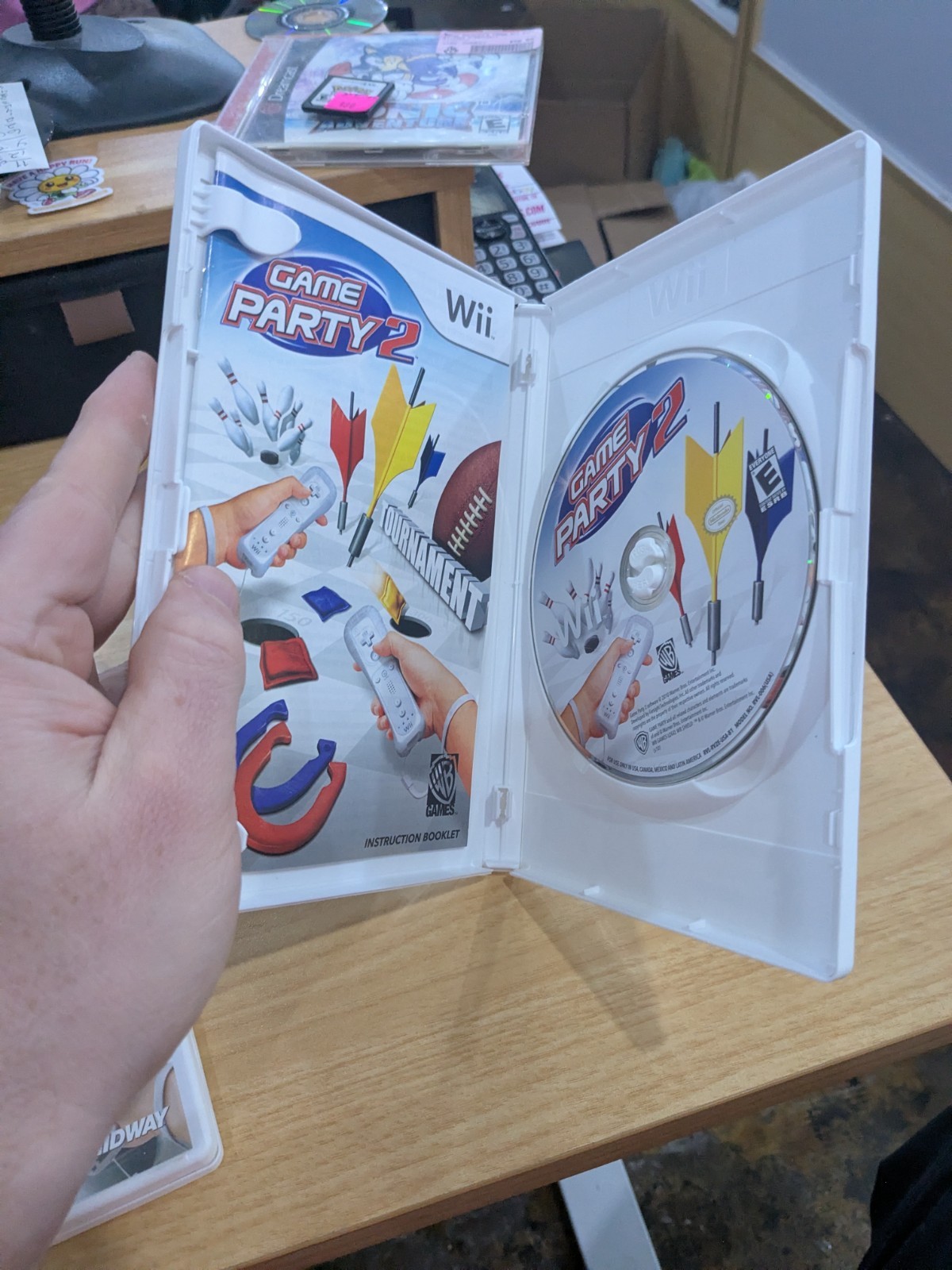 O2 Game Party 1 & 2 Combo 2 Complete Game Lot – Nintendo Wii