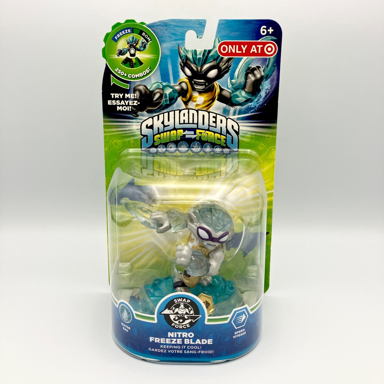 Skylanders Swap Force Nitro Freeze Blade Target Exclusive Figure NEW SEALED