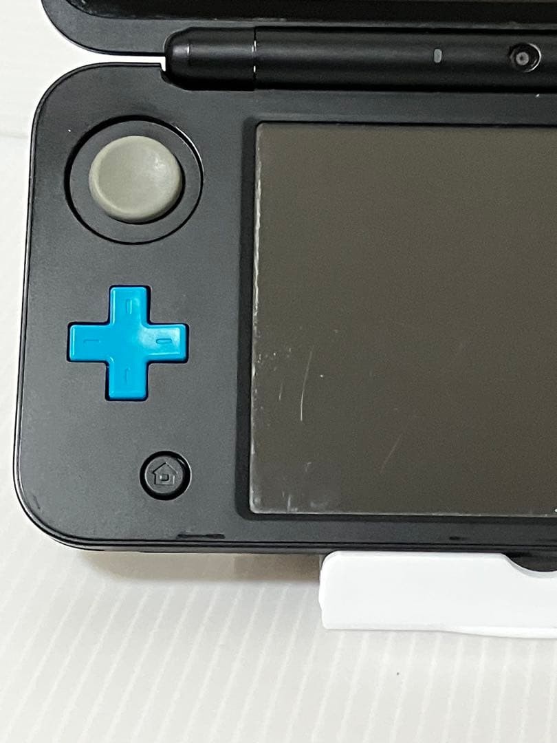 Tested and Factory Reset New 2DS LL Black x Turquoise Console