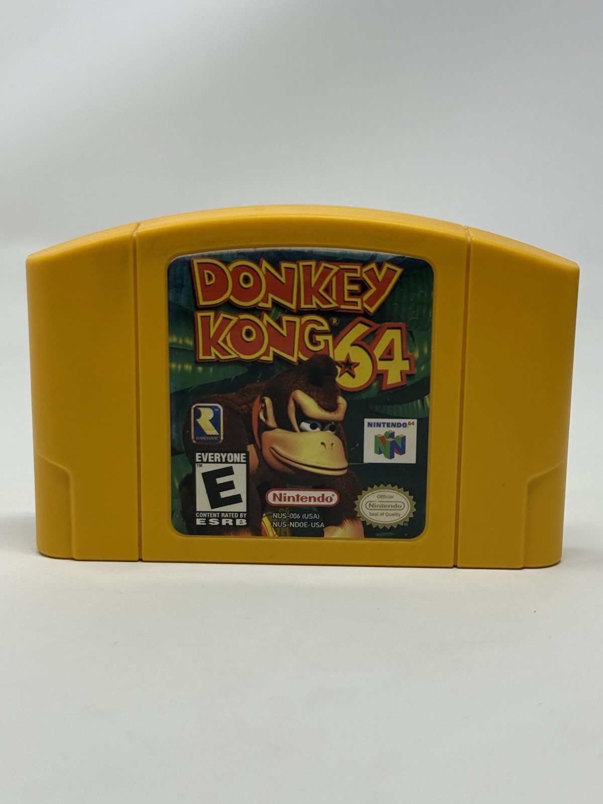 Donkey Kong 64 + OEM Expansion Pack Pak Nintendo 64 N64 Authentic Cleaned Pins