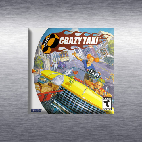 Crazy Taxi 1, 2 Video Game Box Art *Dreamcast* High Quality Magnet / Set