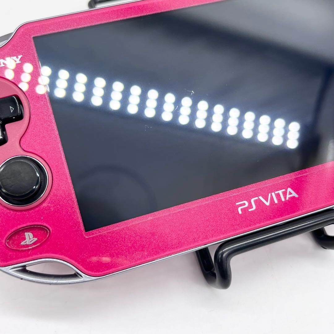 Excellent SONY PS Vita PCH-1000 ZA03 Cosmic Red Wifi