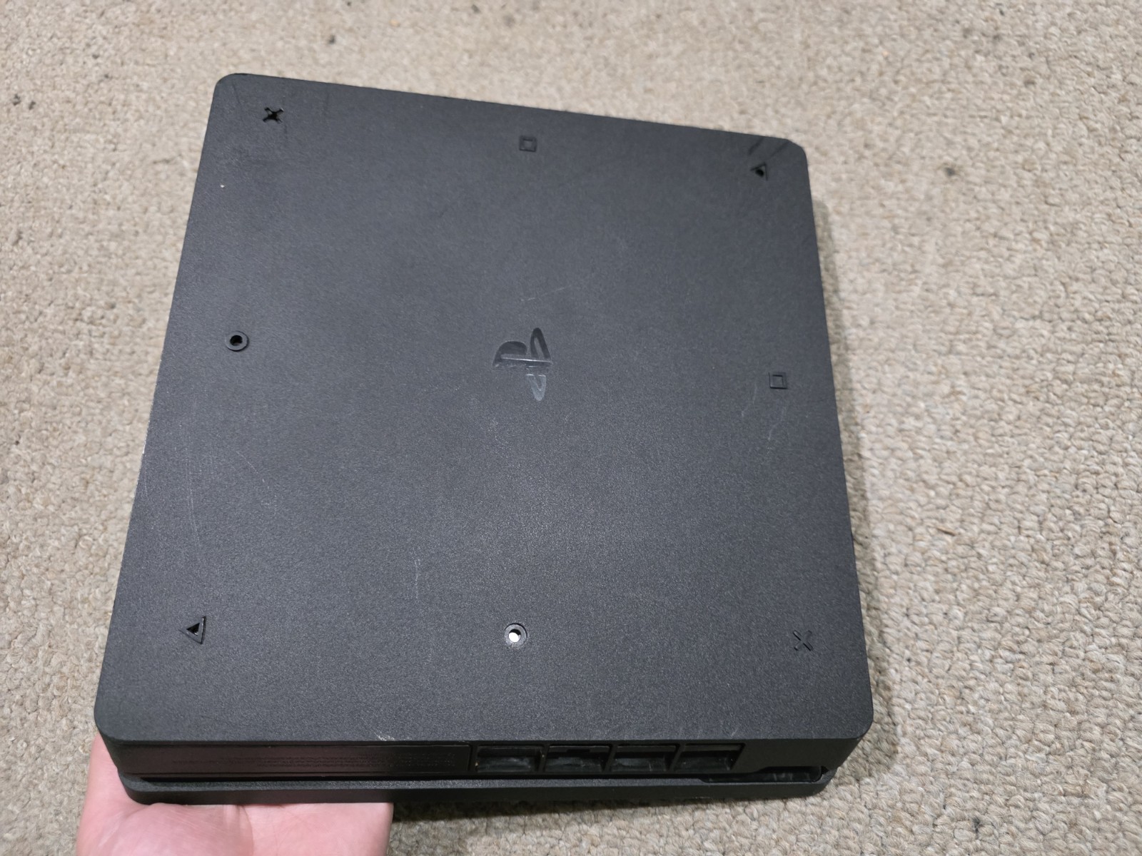 SONY PS4 SLIM 500GB CONSOLE CUH-2015A W/ 1 CONTROLLER & CABLES