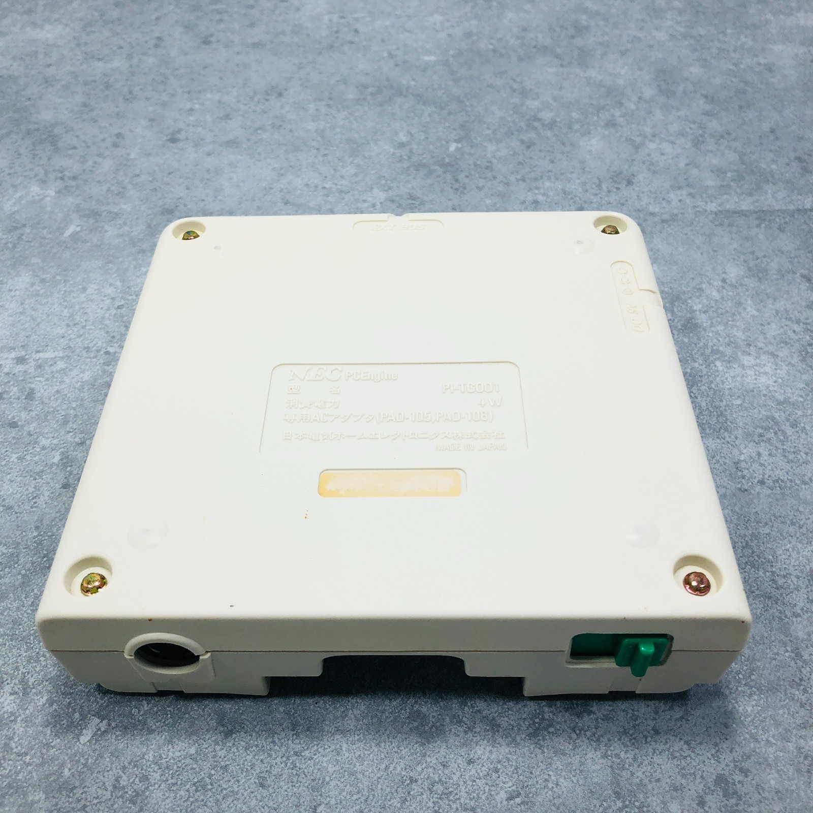 [EX+3] NEC PC Engine PI-TG001 Console only System tested Japan 26-07-49