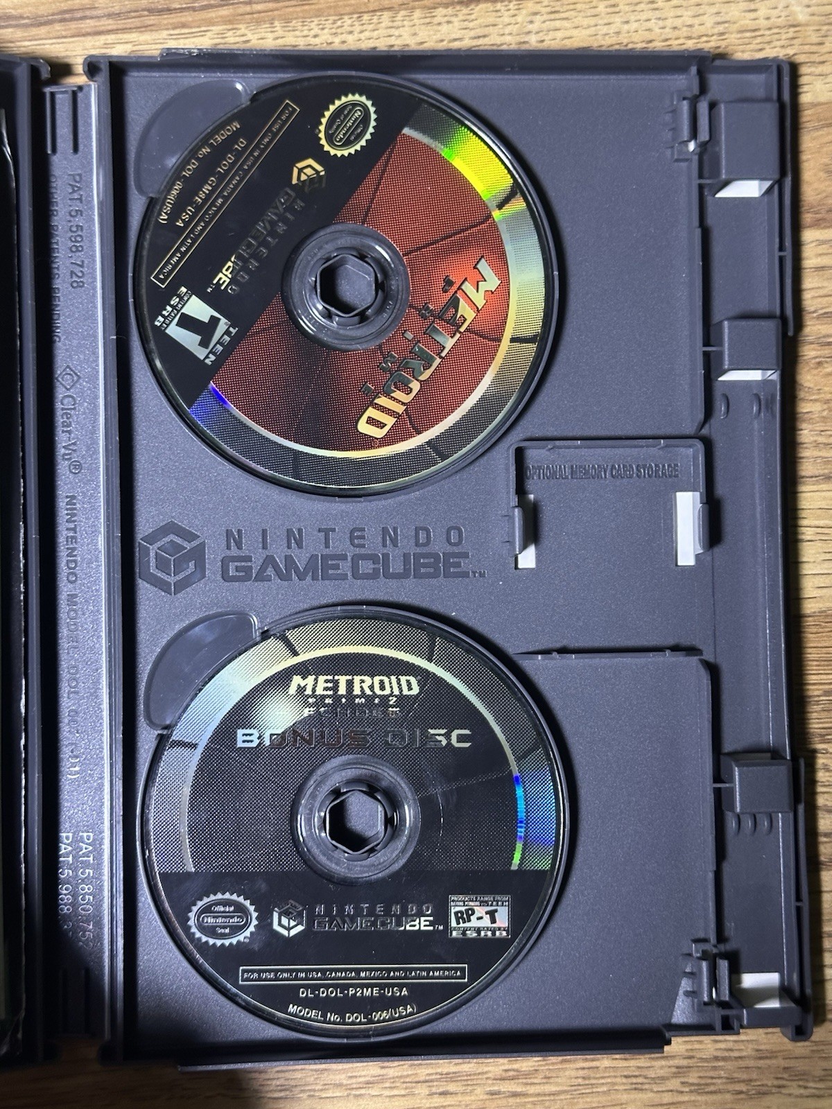 Nintendo GameCube Metroid Prime and Metroid Prime 2: Echoes Bonus Disc