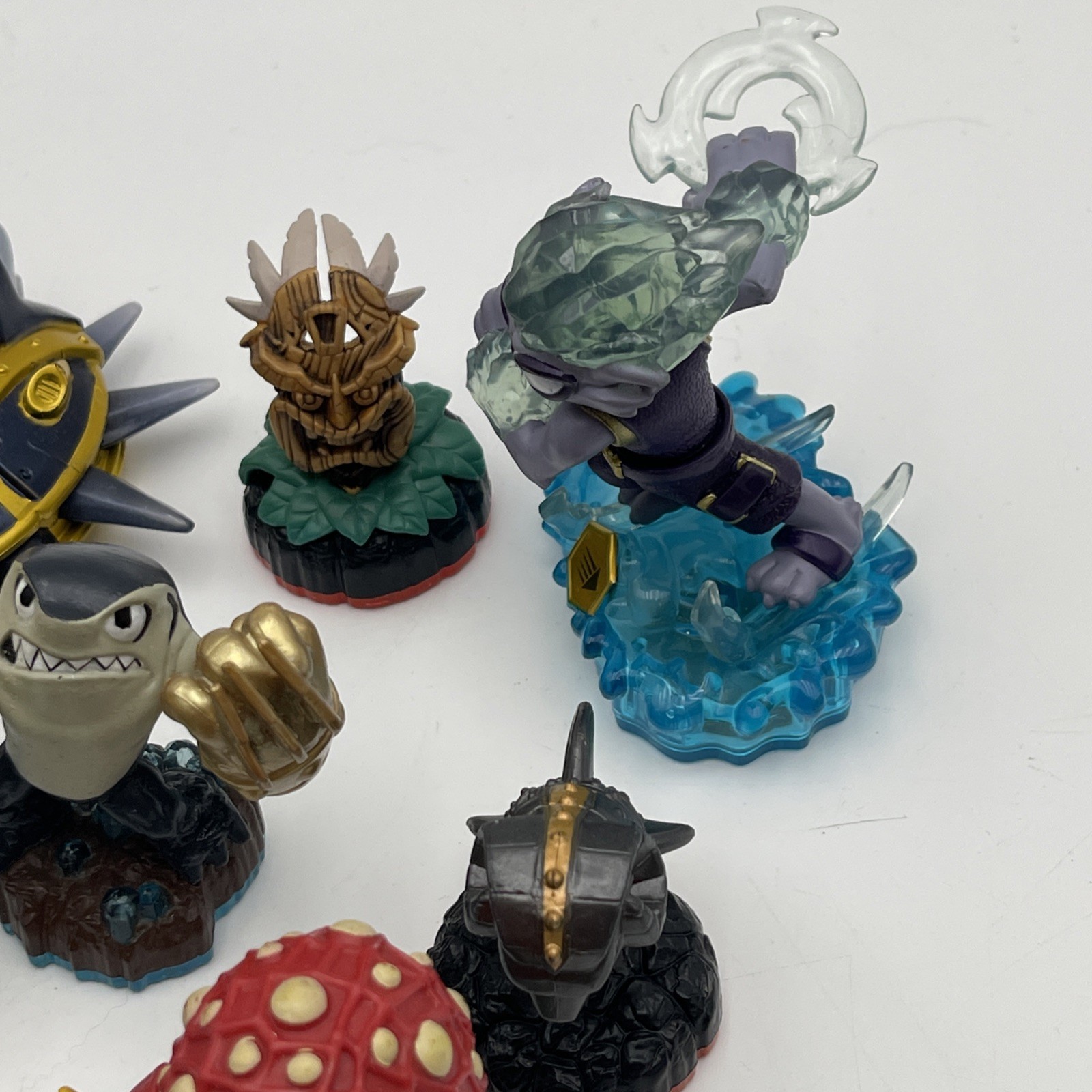 Skylanders Mixed Lot of 45 Figures Spyro, Giants, Vehicles, Some Damaged