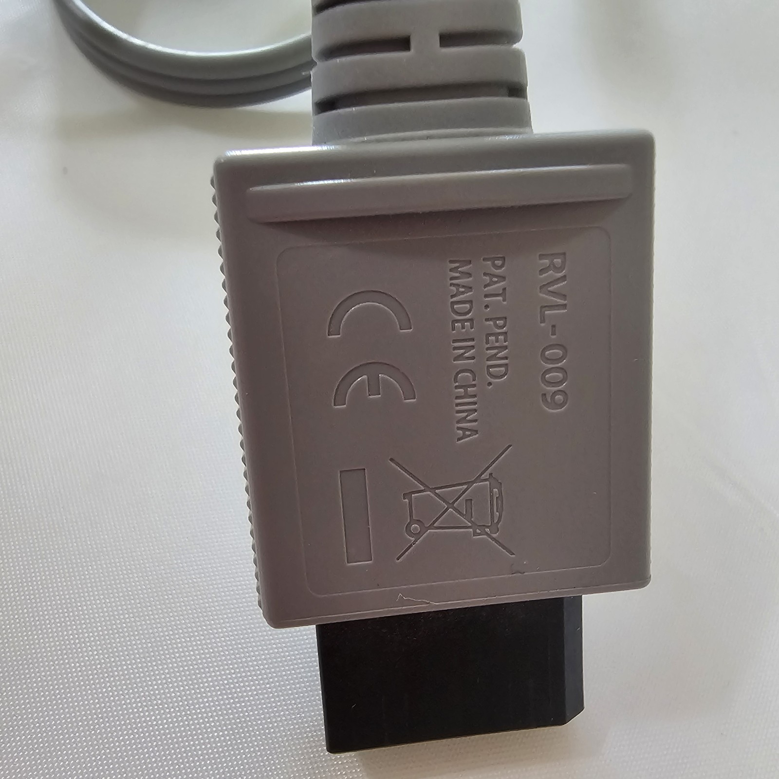 Nintendo Wii Stereo A/V cable (model RVL-009), used to connect To Tv