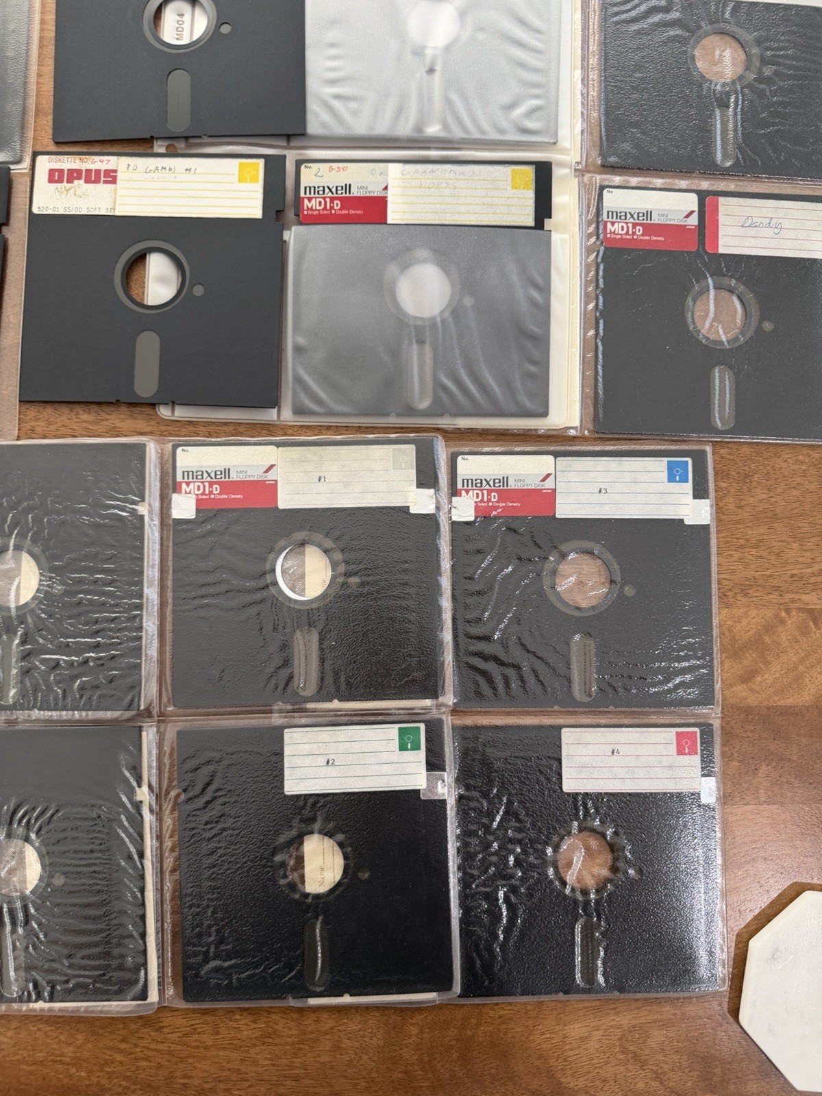 Vintage Atari 800 5.25″ Floppy Disk Lot of Over 100 Video Games, 109 Total Disks