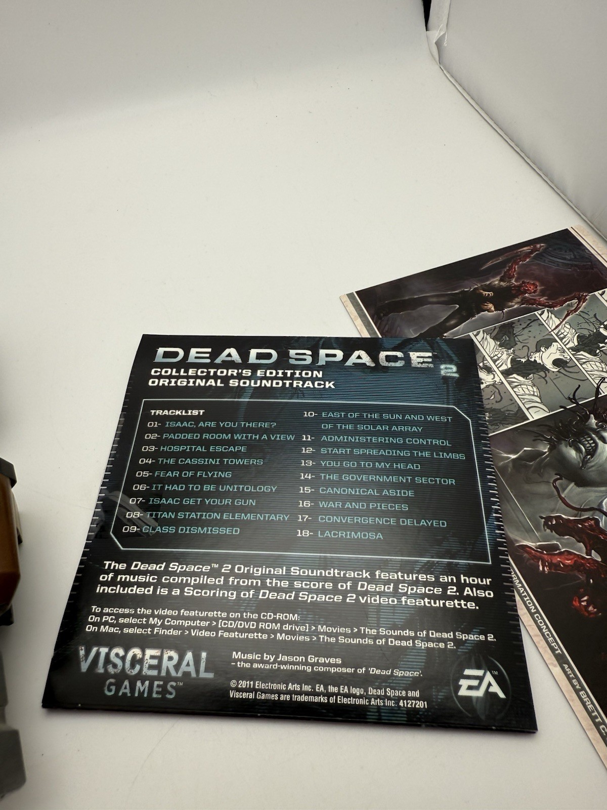 Dead Space 2 – Collector’s Edition (Xbox 360, 2011) Big Box VGg CIB No Game