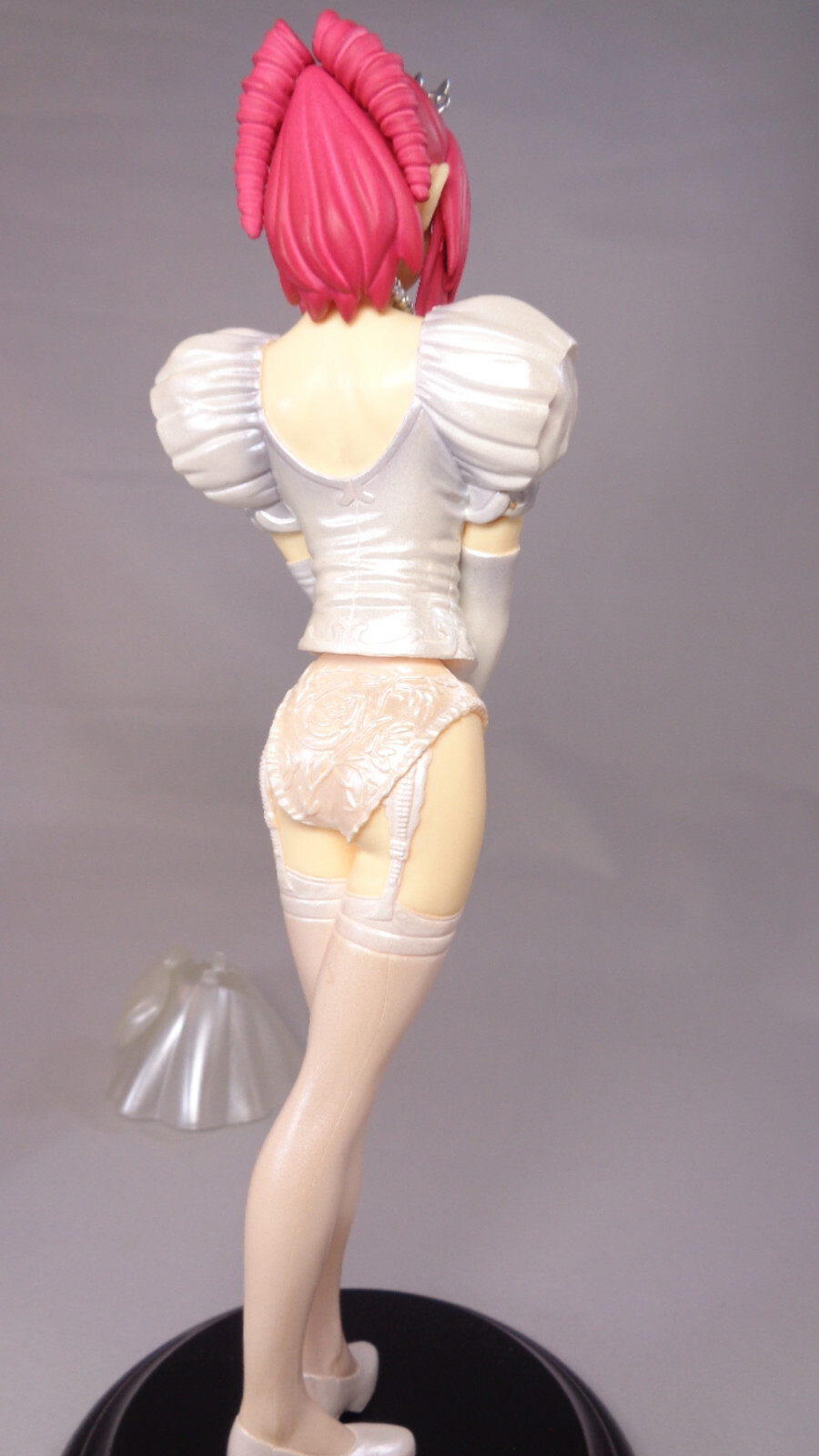 Mizuho Kazami Short & Long Wedding Dress White Silver Bride SIFEX Onegai Teacher