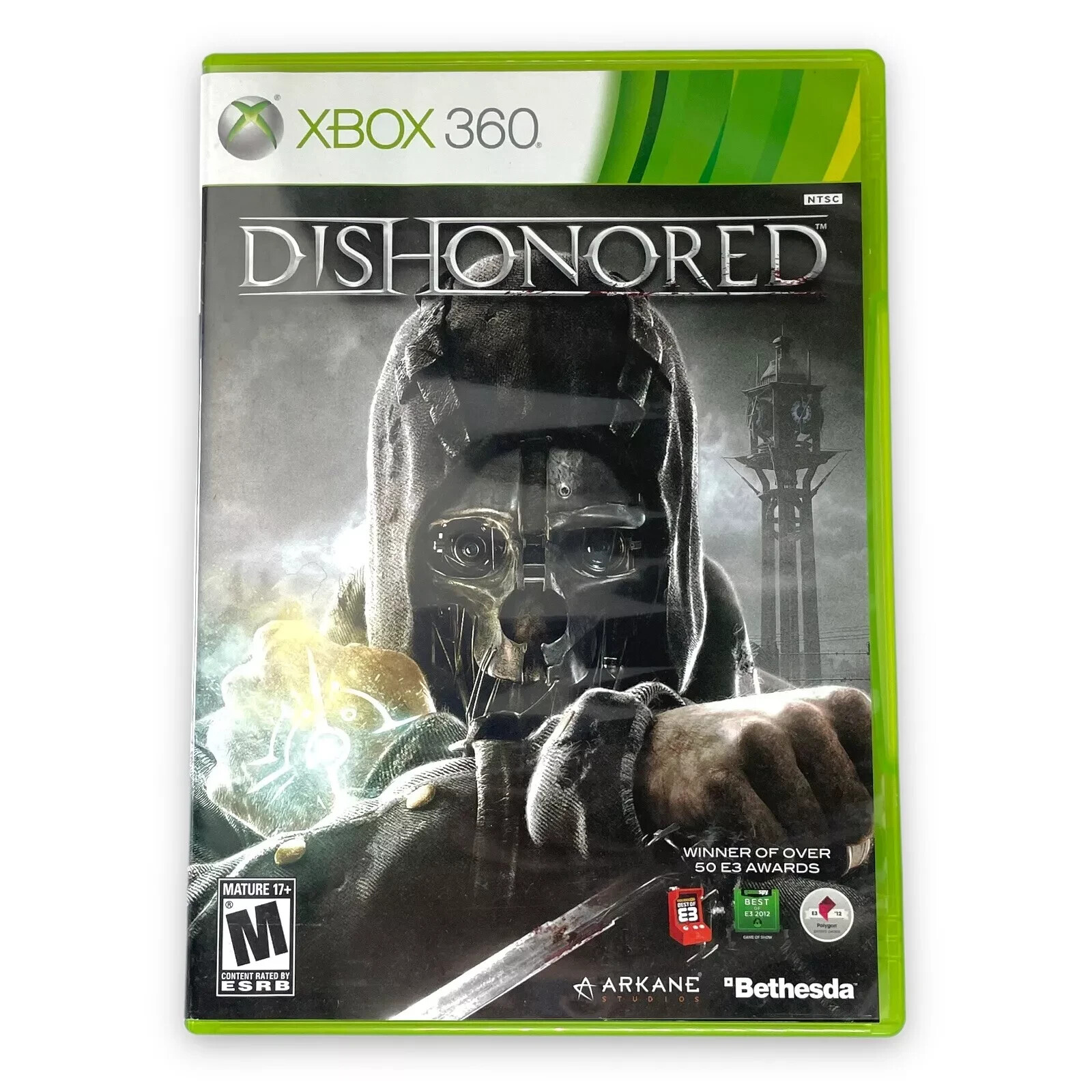 DISHONORED – Microsoft Xbox 360 – Complete Game & Case