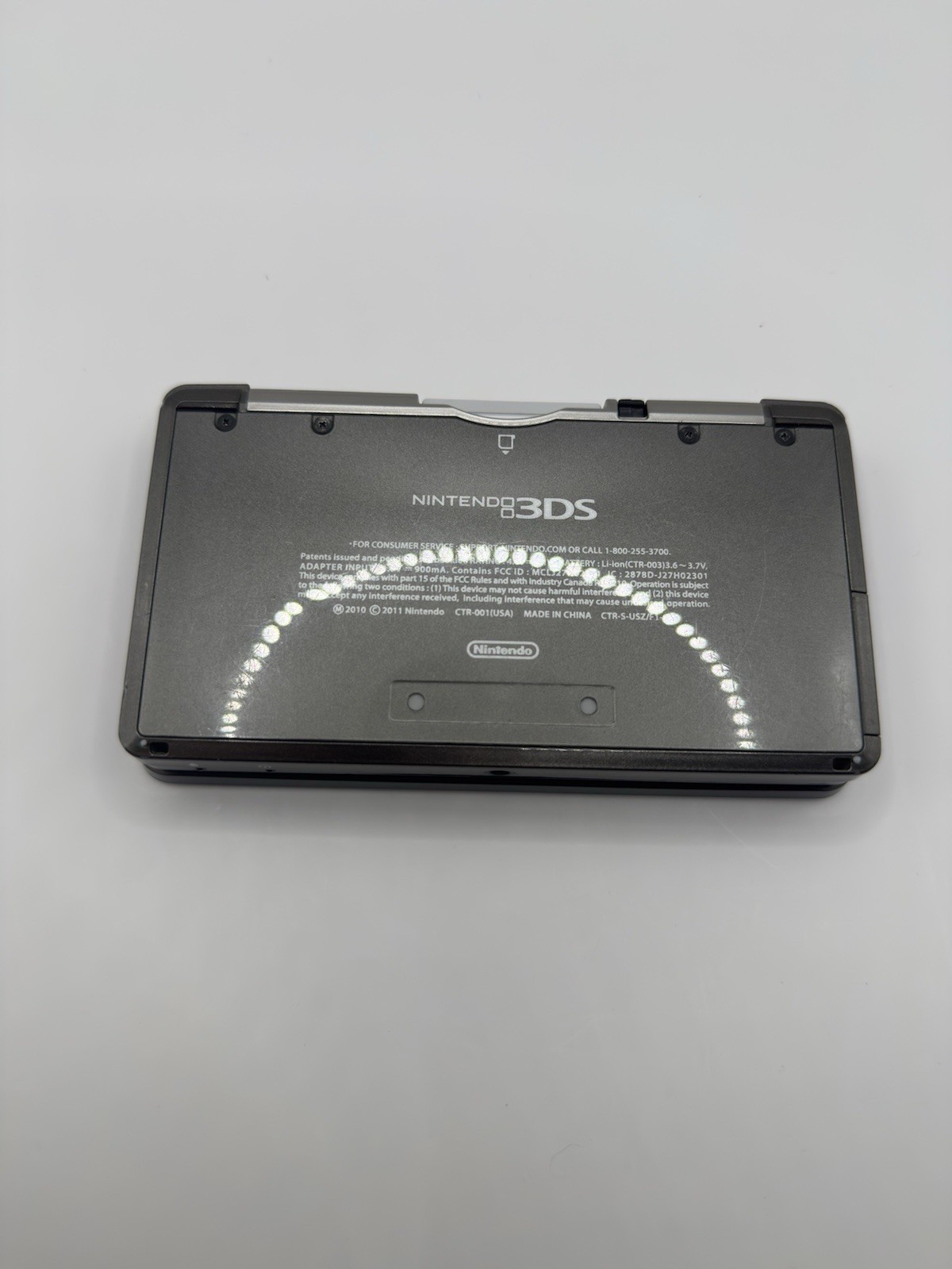 Nintendo 3DS Handheld Game System – Cosmo Black W/ Charger 4GB SD Stylus Tested