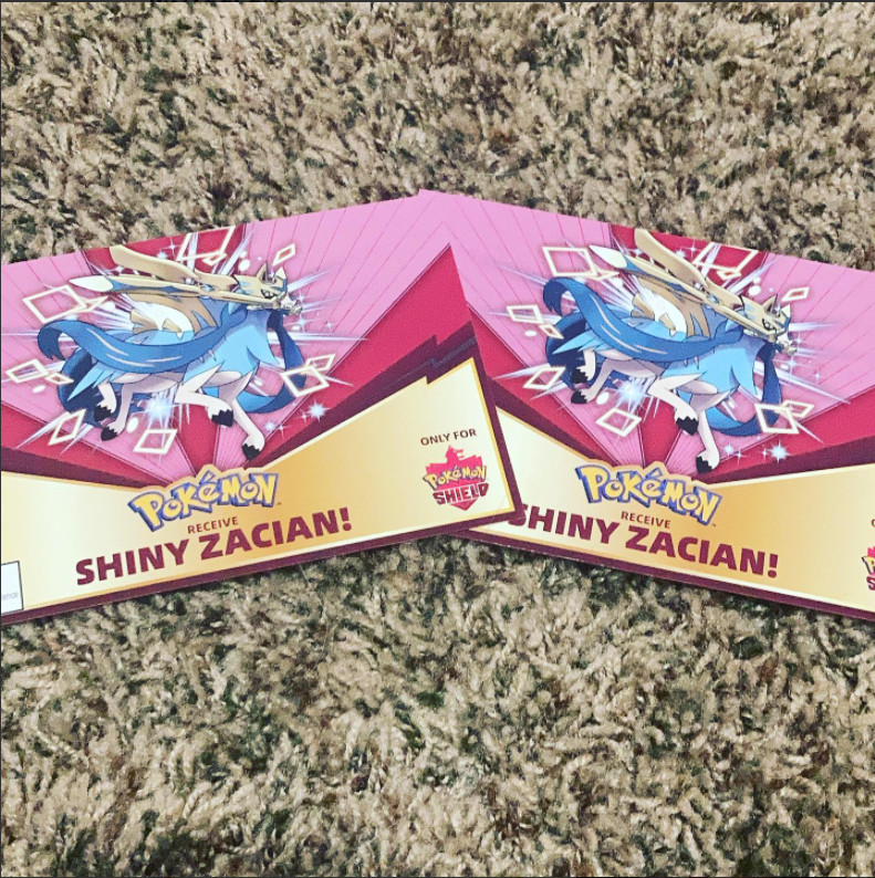 ✨Ultra Shiny Zacian Event GAMESTOP | Rusted Sword | Pokémon Sword & Shield
