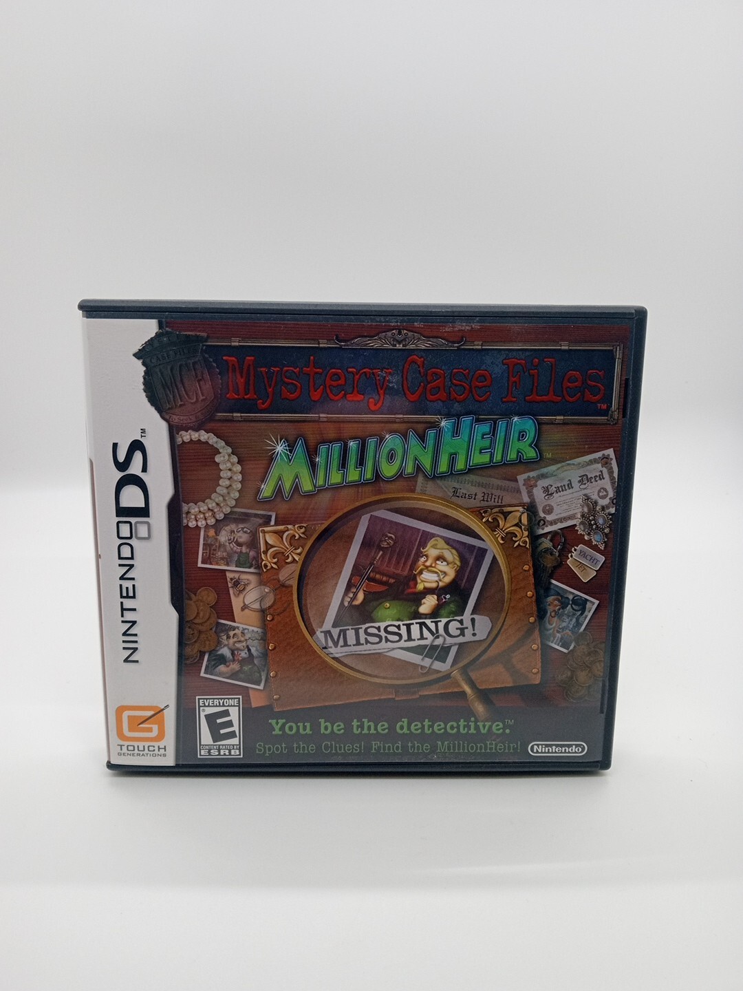 Complete Mystery Case Files: MillionHeir (Nintendo DS) 3DS 2DS DSi XL