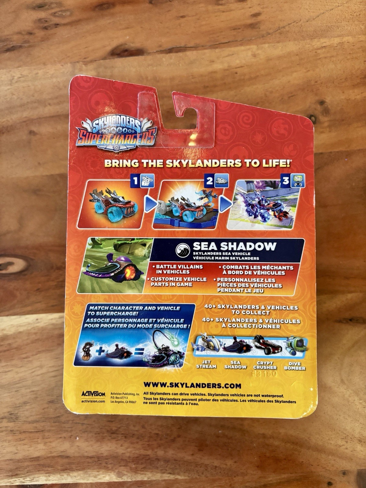 Activision Skylanders Superchargers Sea Shadow Vehicle Figure | NEW SEALED