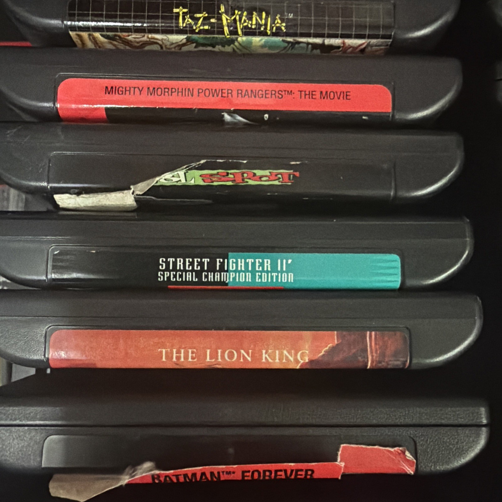 Lot Of 25 Sega Genesis Games Untested Comes In ALS Drawer Case