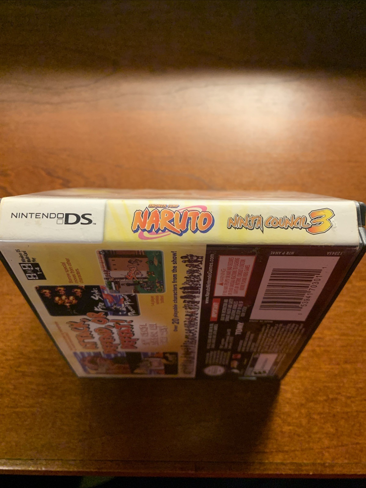 Shone Jump Naruto Ninja Council 3 ** CASE ONLY **** Nintendo DS USA ***No Game