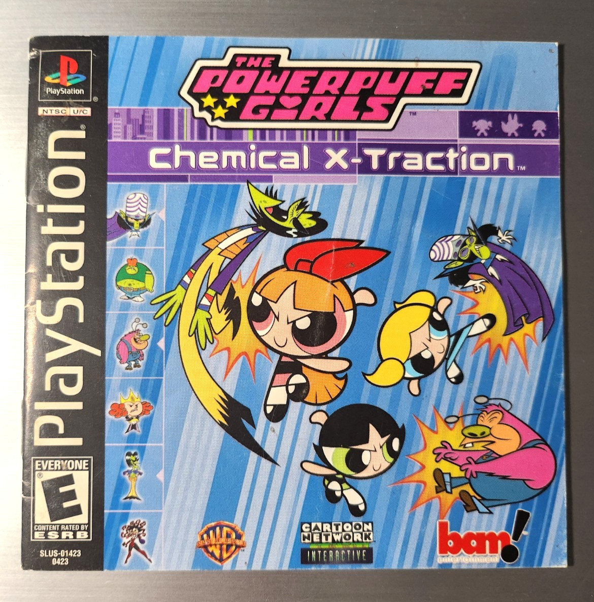 The Powerpuff Girls Chemical X-Traction Instruction Manual Booklet – PlayStation