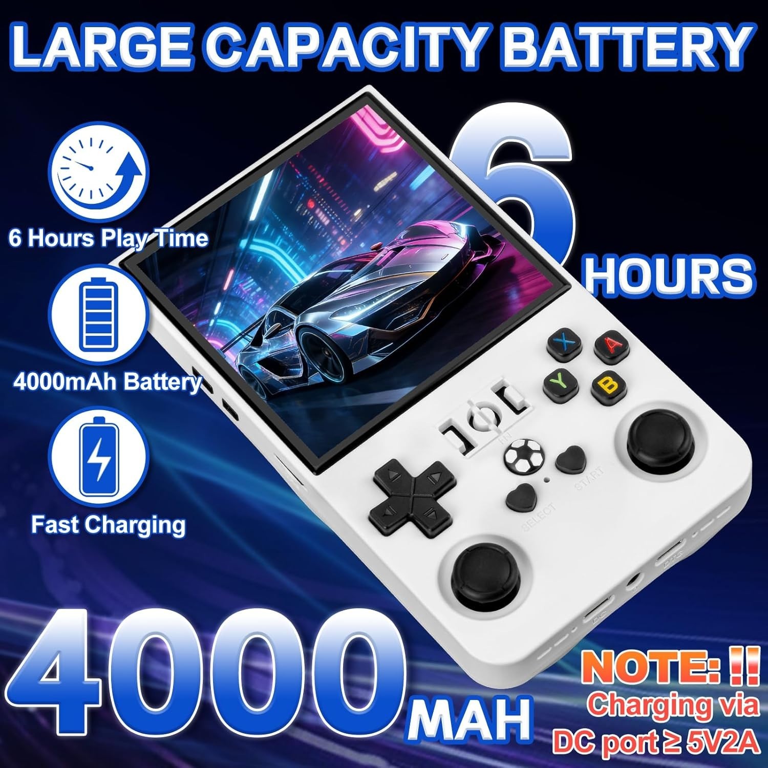 Pocket-Sized R36MAX Handheld Console – For Adults, Classic Gaming on-the-Go