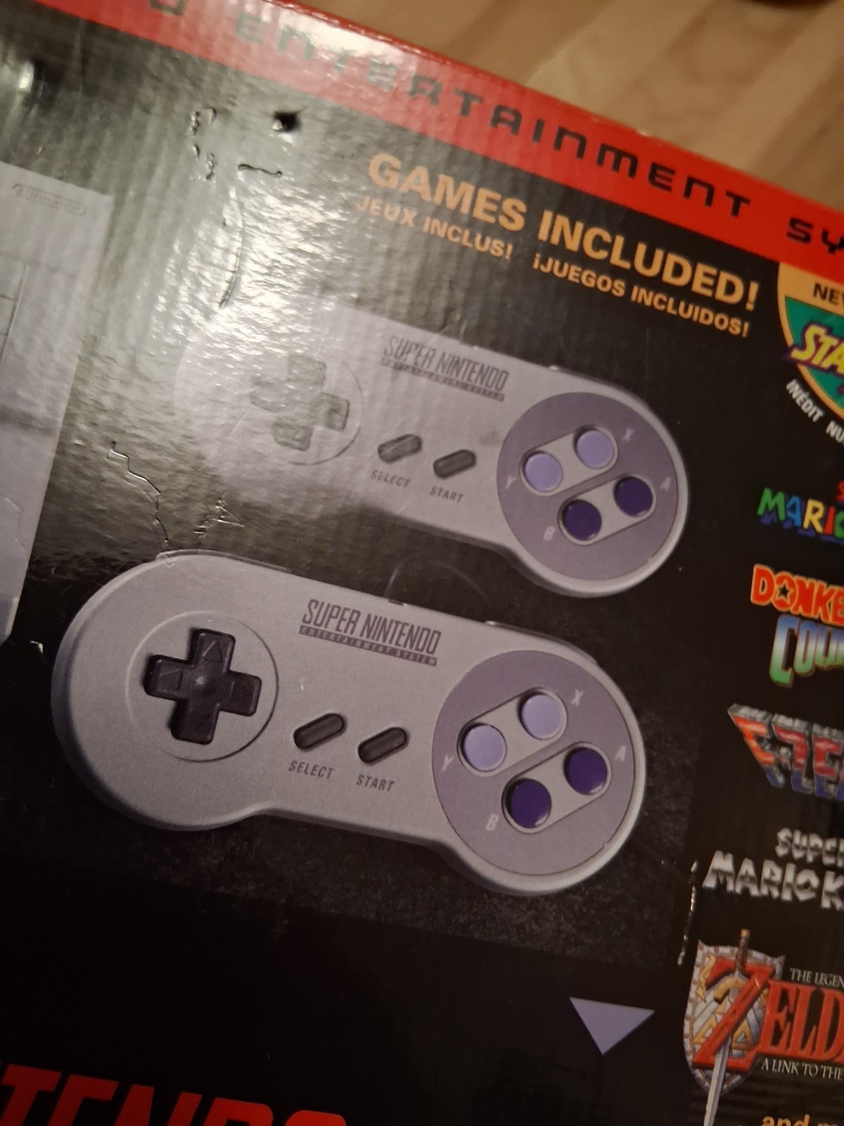 New OEM Nintendo SNES Classic Edition Mini Star Fox 2 Mario Donkey Kong