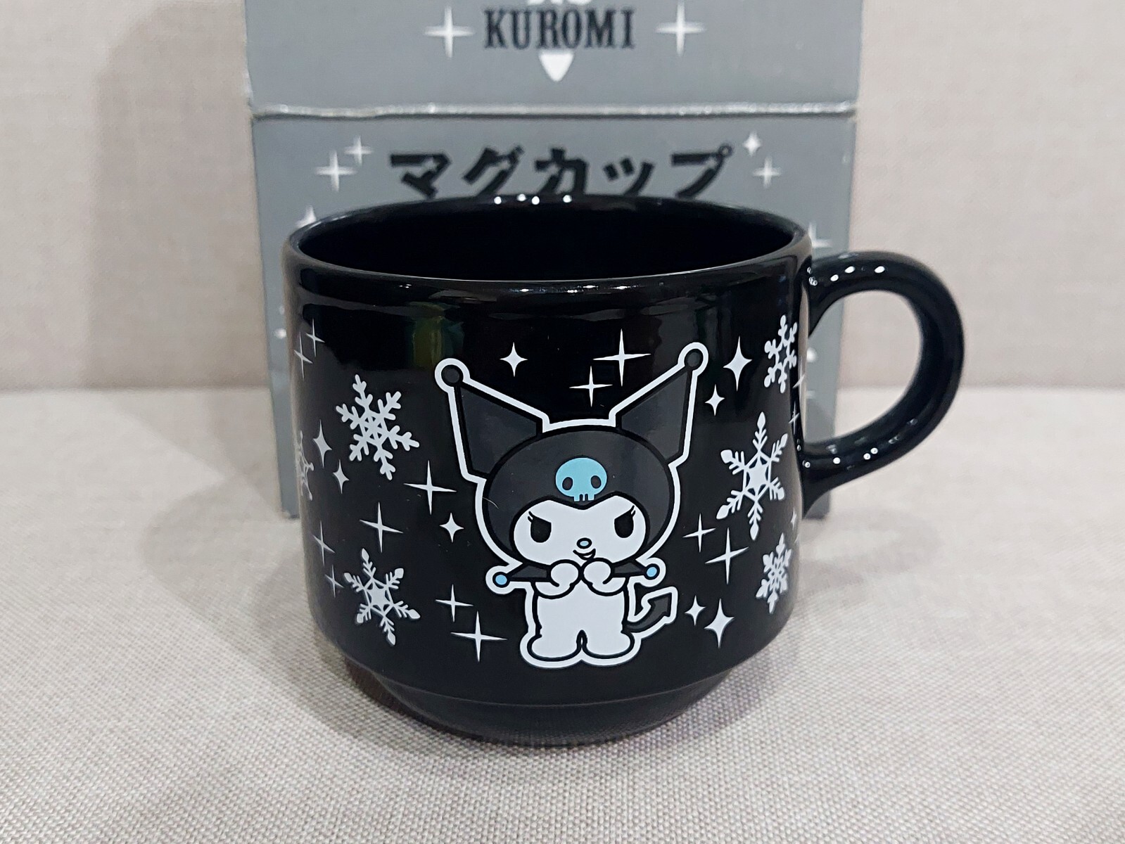My Melody Kuromi Mug Cup Sanrio Smiles 2006 Japan 3.4 x 4.5 x 3.2in