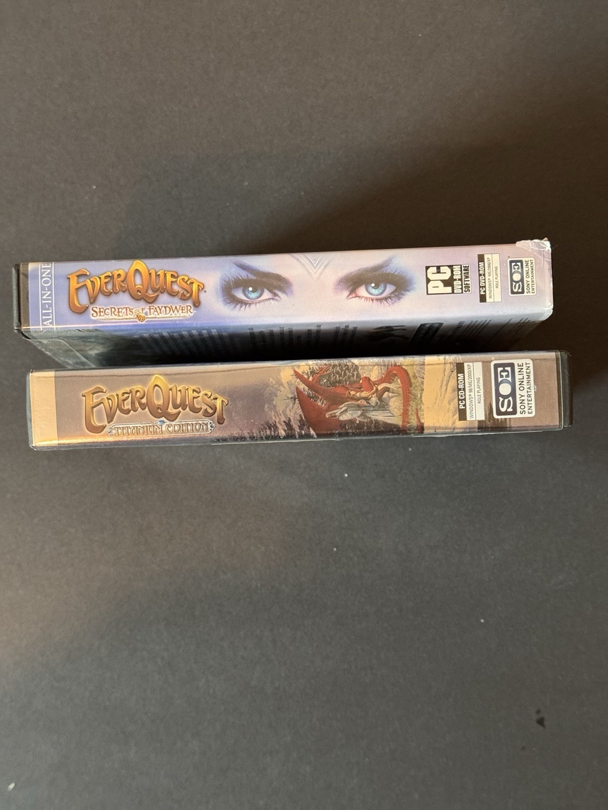 Everquest x2 PC Game Complete Titanium Edition, Secrets Of Faydwer W/Poster