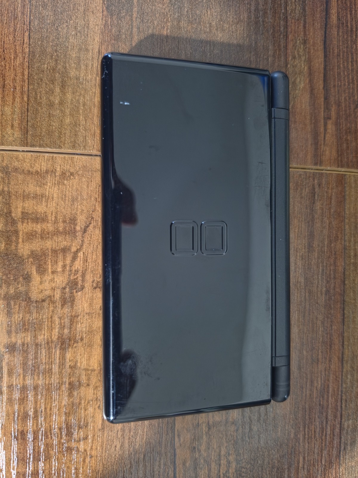 Nintendo DS Lite “AS IS” Handheld System – Onyx Black+charger(generic)+game